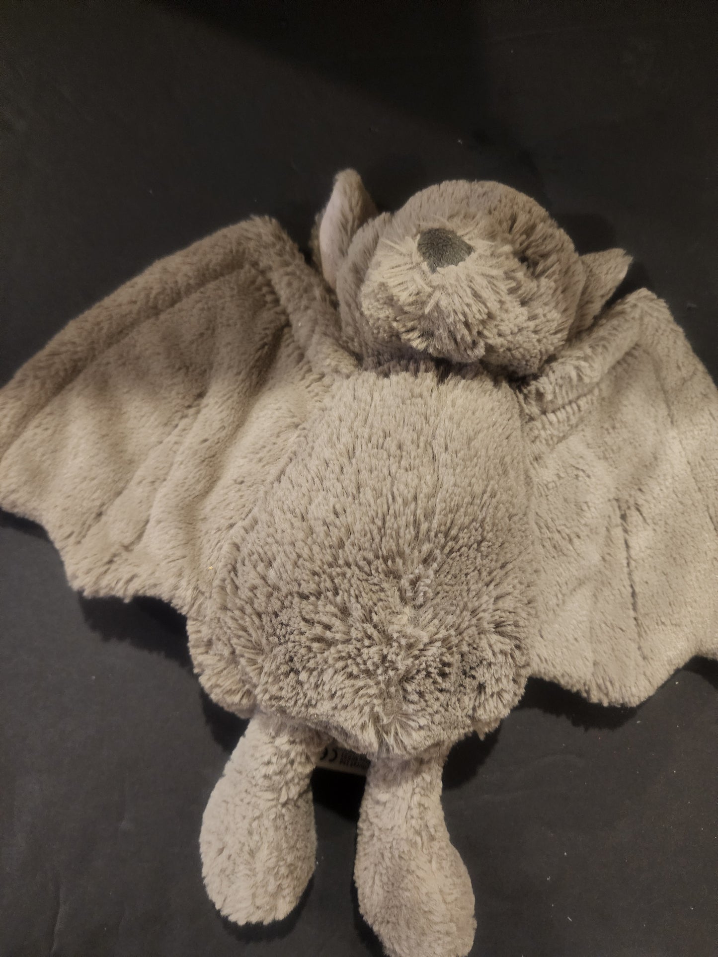 Jellycat Bashful Bat Stuffed Animal, Medium 10 inches - Bat Plush Toy