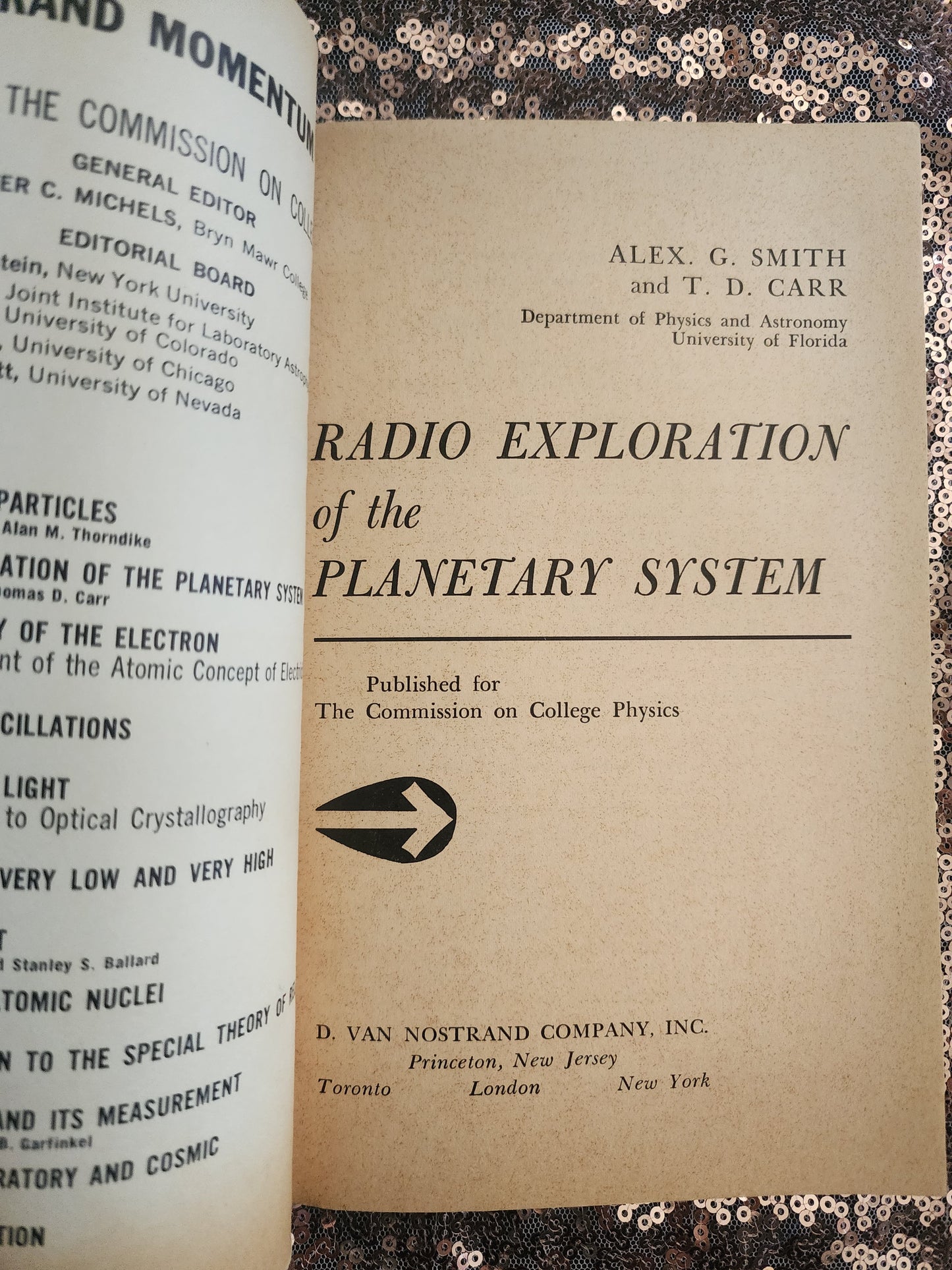 Radio Exploration of the Planetary System Smith & Carr 1964 1st Printing