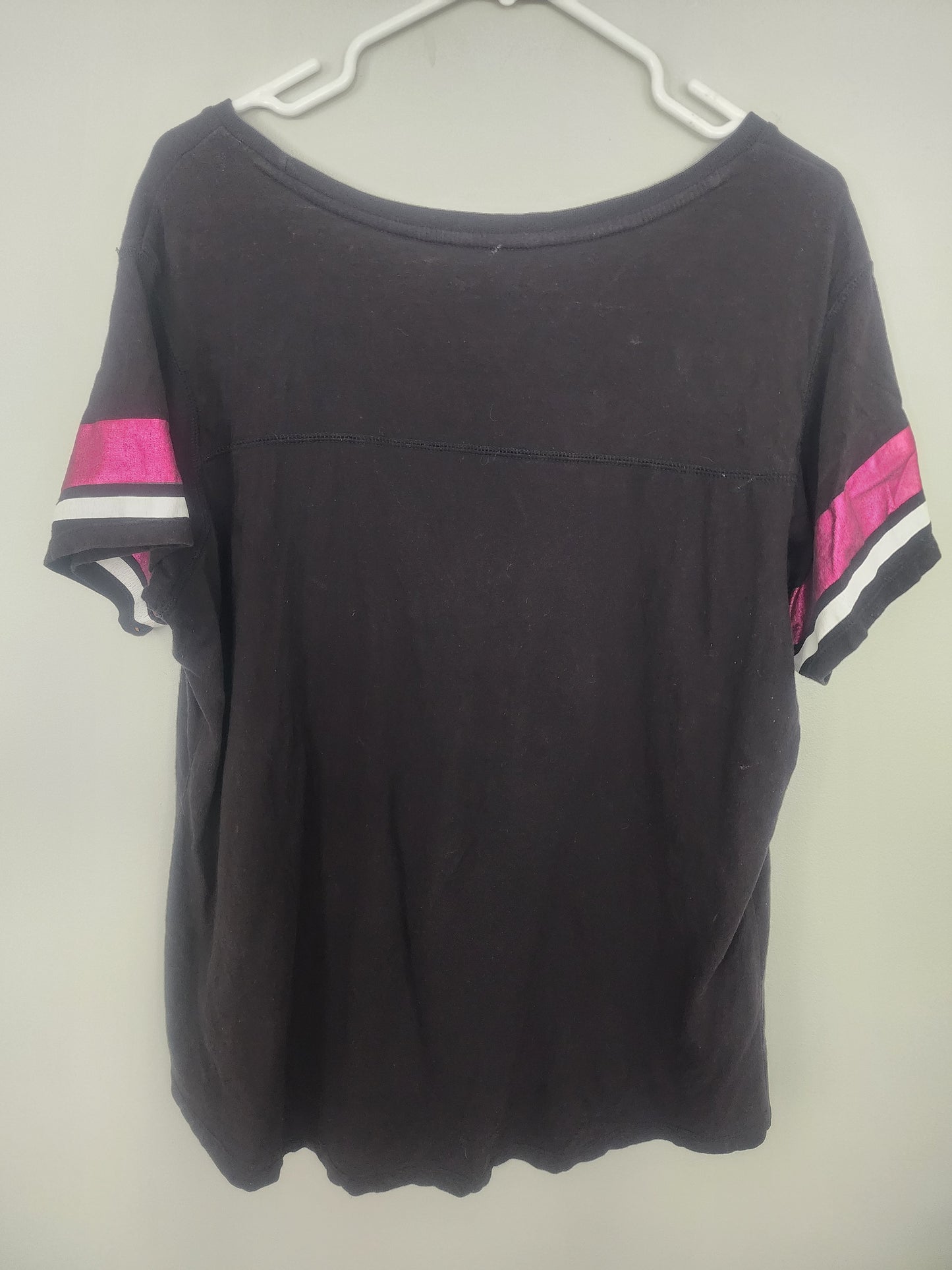 Susan G Komen Womens Jersey Style T Shirt Hope In Pink  Breast Cancer  1X