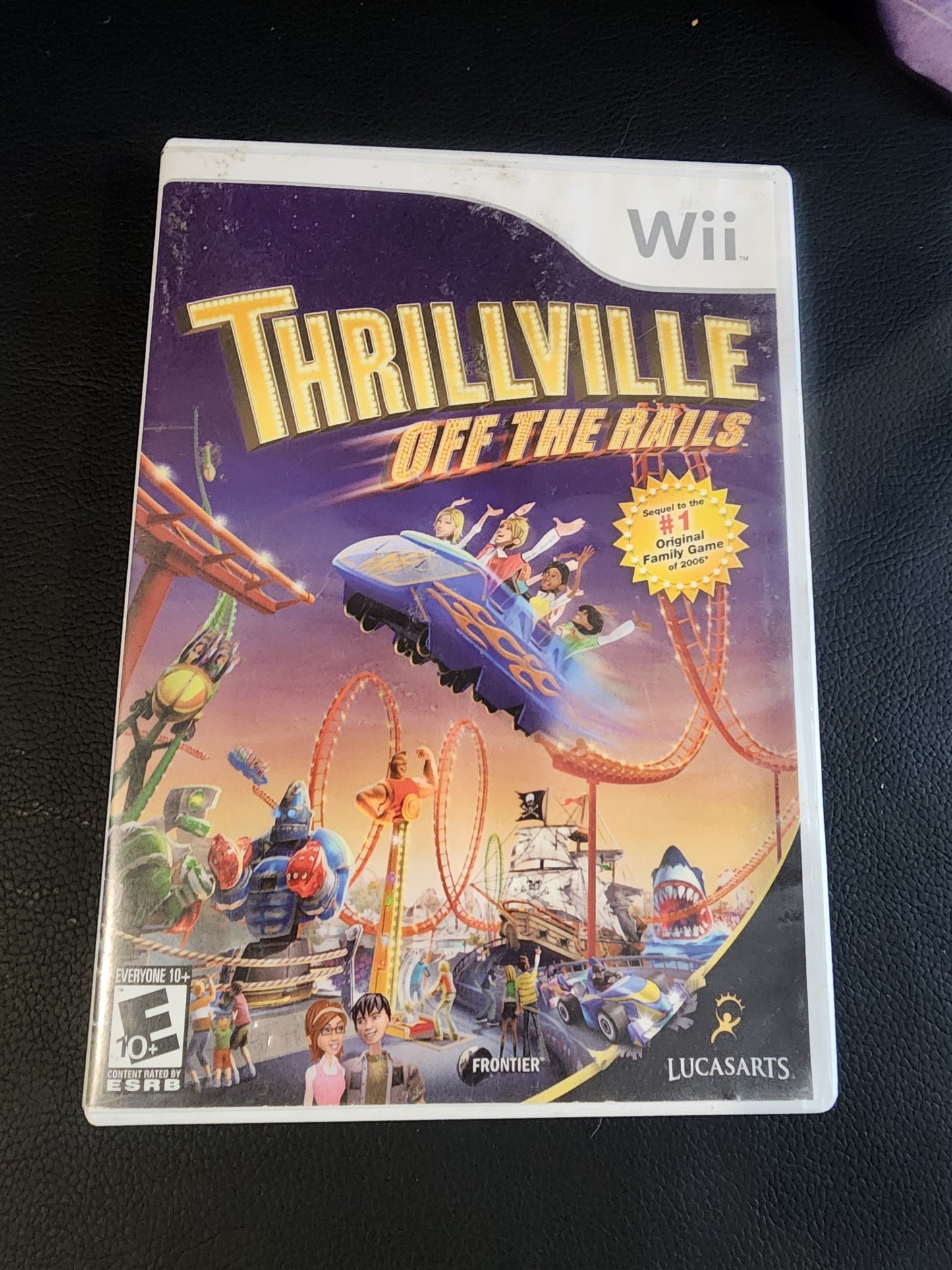 Thrillville: Off the Rails Nintendo Wii Game Complete