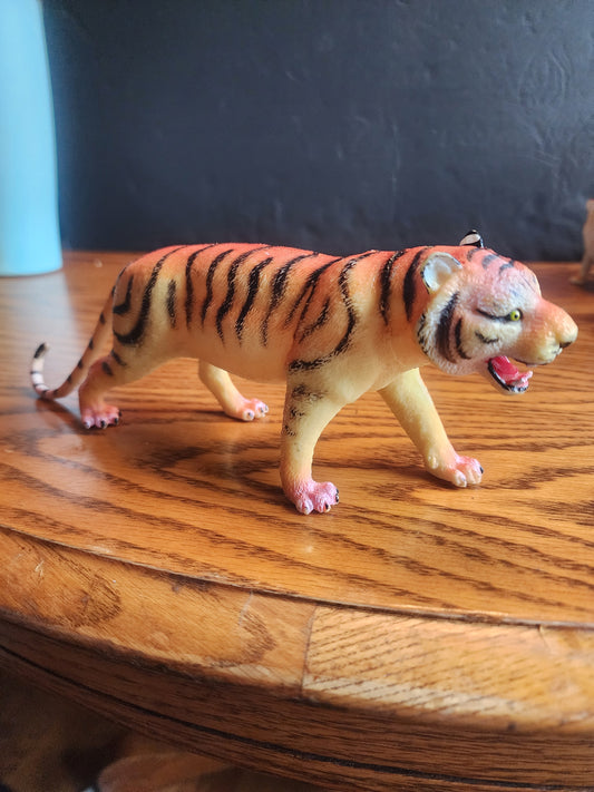 Tiger Toy Figure Large Model pvc almost 10" long