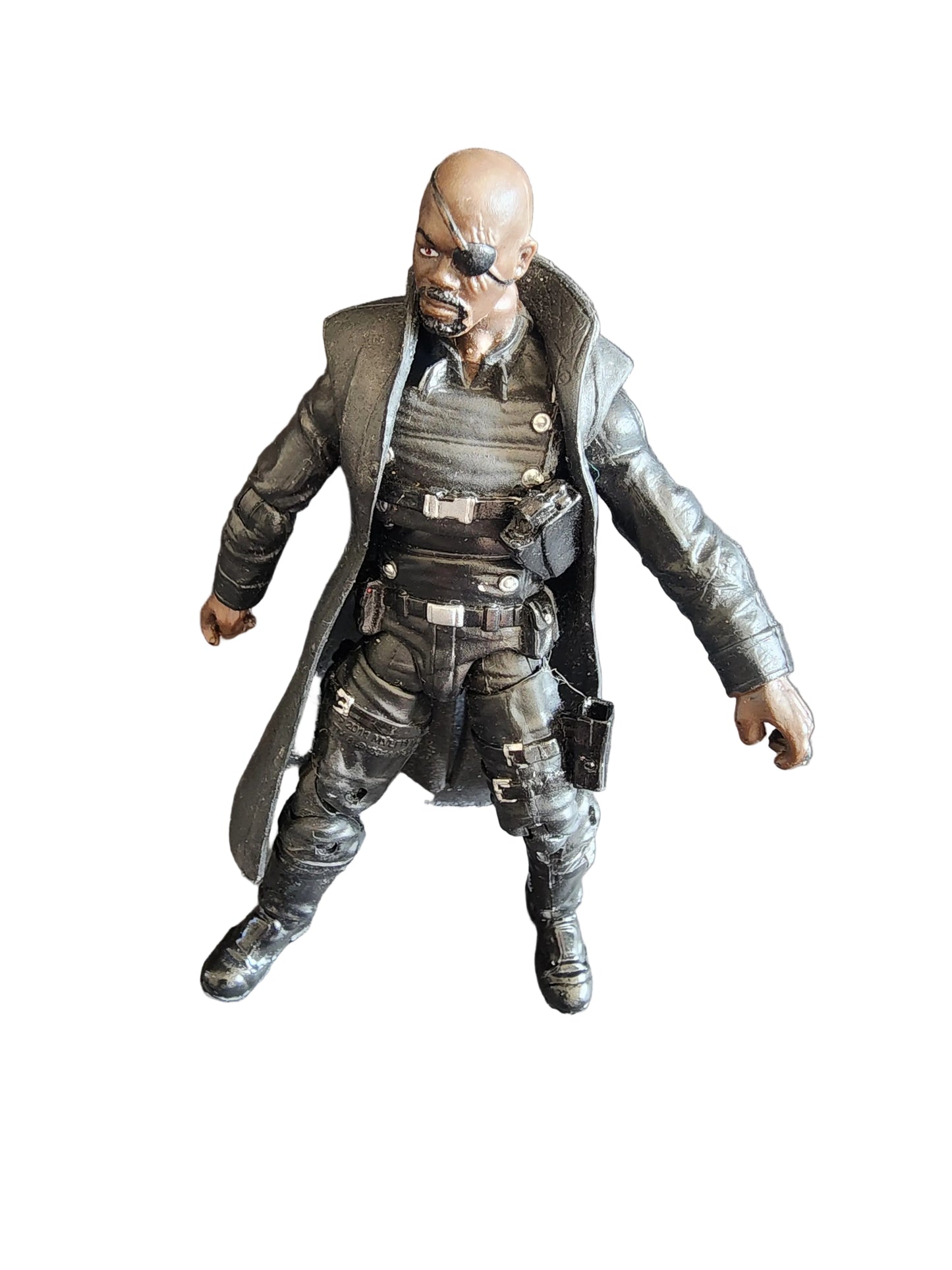 Hasbro 2011 Avengers Marvel Nick Fury 4” Loose Action Figure