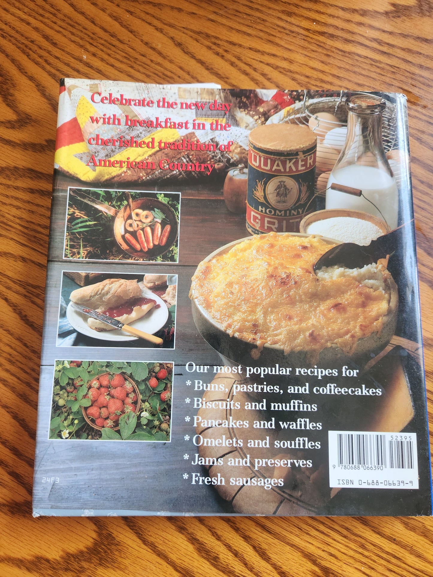 Country Living Country Mornings Cookbook Breakfast Recipes Lucy Wing Hardcover