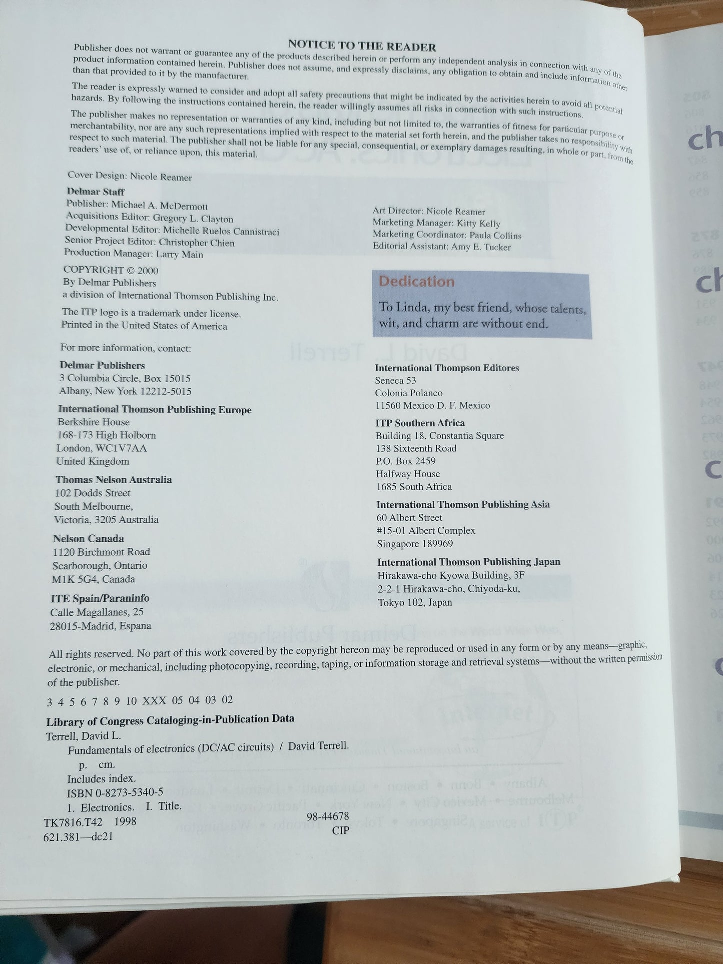 Fundamentals of Electronics AC Circuits - Hardcover By Terrell, David L