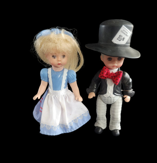 2010 MADAME ALEXANDER ALICE IN WONDERLAND MAD HATTER DOLLS MCDONALDS HAPPY MEAL