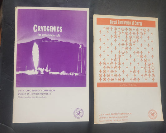 Cryogenic & Direct Conversation of Energy by US Atomic Energy Commission 1960s