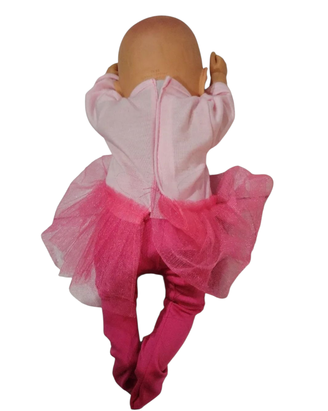 Cititoy Reborn Girl 14"  Baby Doll 1994 anomatically correct w/  pink Flamingo outfit