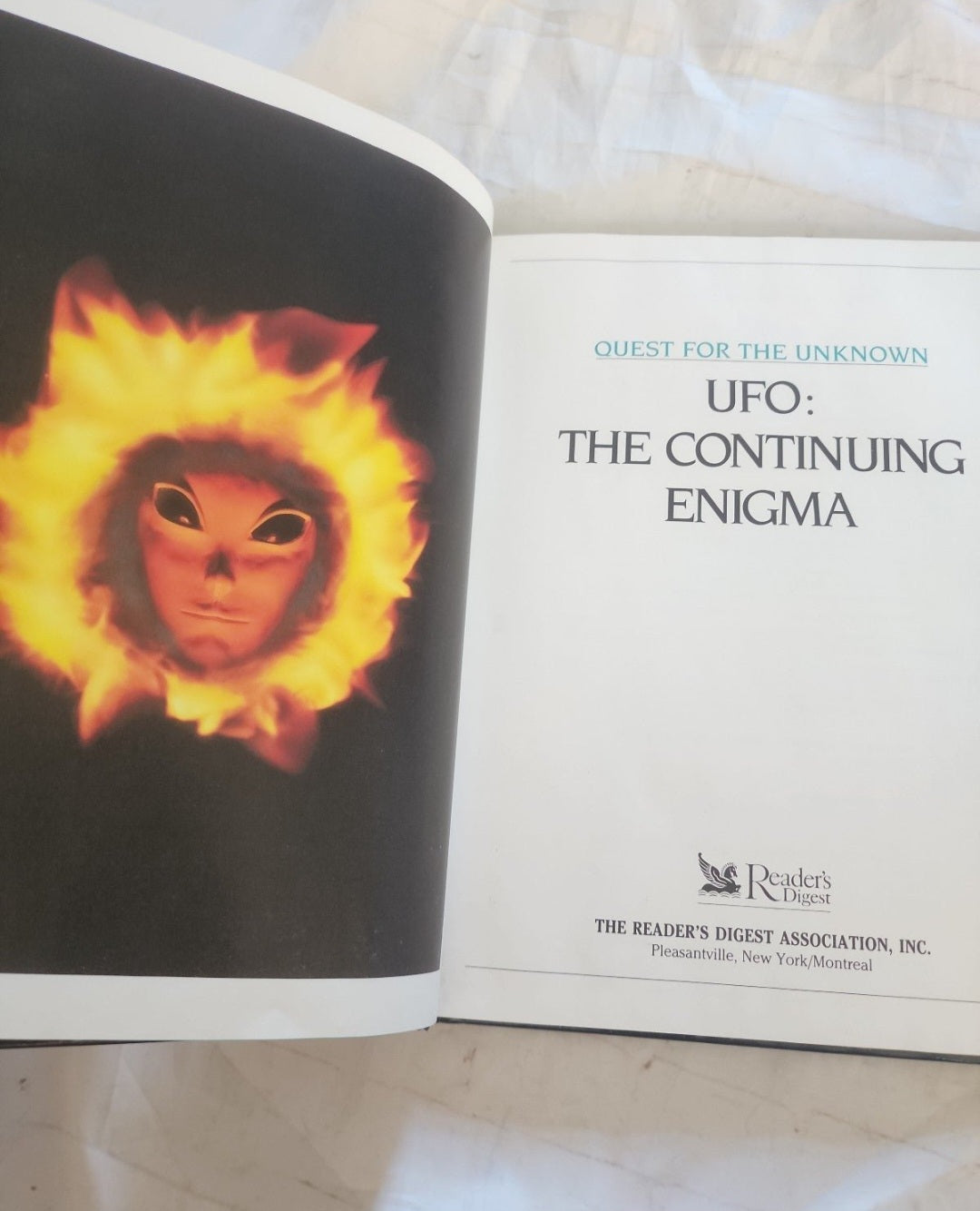 Quest of the Unknown UFO, Mysterious Places & Hauntings Reader's Digest HB Books