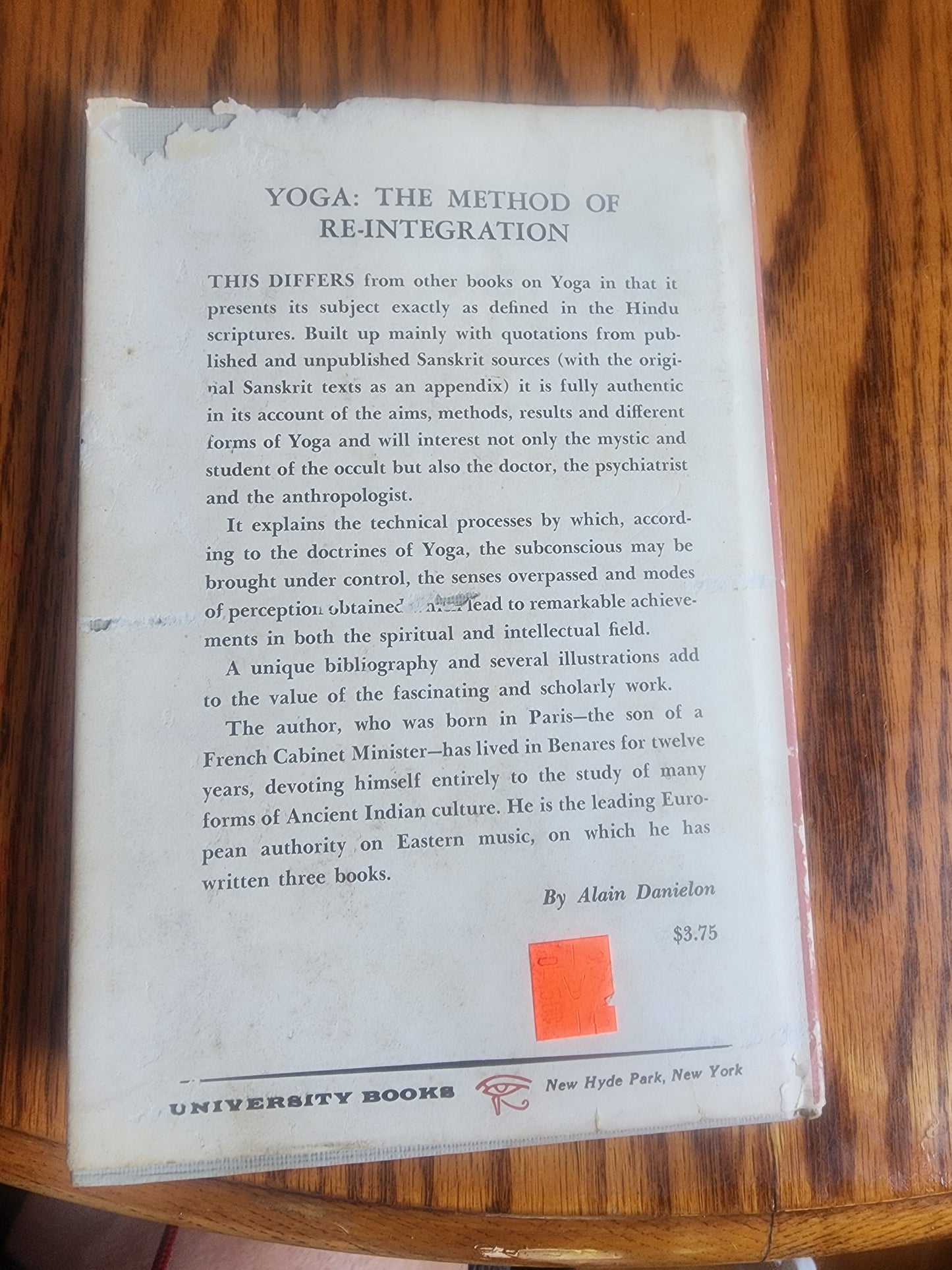 The Study and Practice of Yoga Harvey Day HCDJ 1955 First US Edition  Spiritual