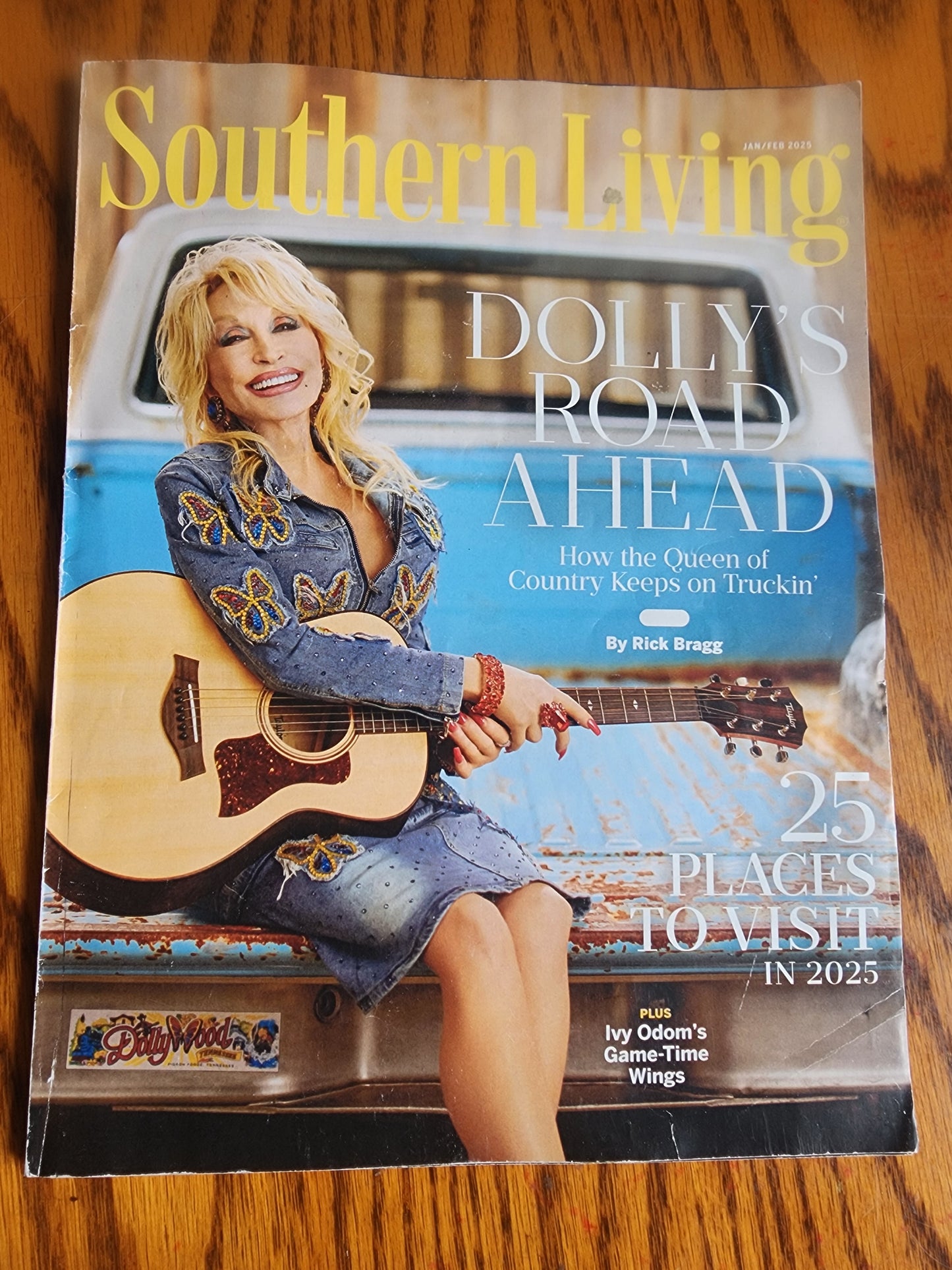 Southern Living Magazine January-February 2025 DOLLY PARTON Cover