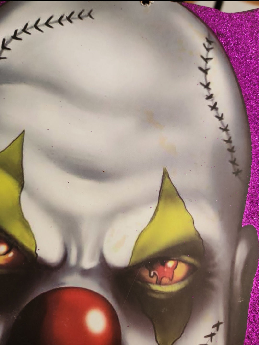 Creepy Carnival Clown Decoration for Halloween