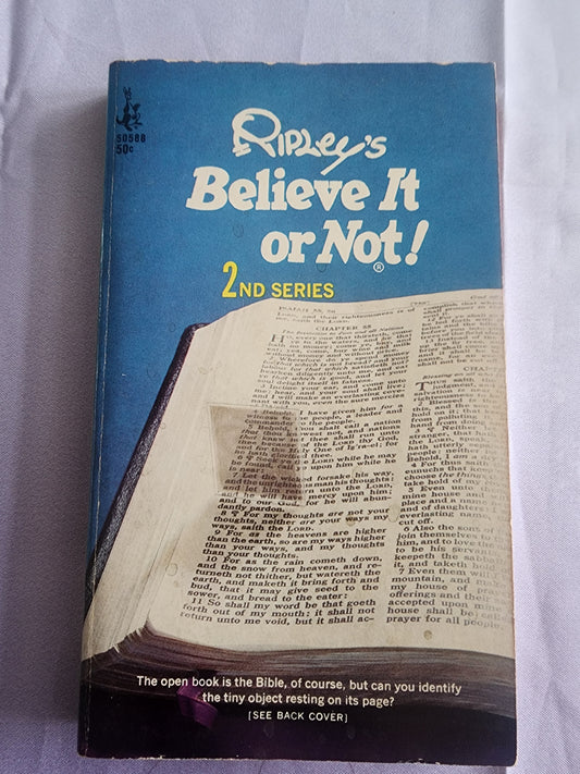 1968 RIPLEY'S BELIEVE IT Or NOT 2nd Series.  Pocket Paperback
