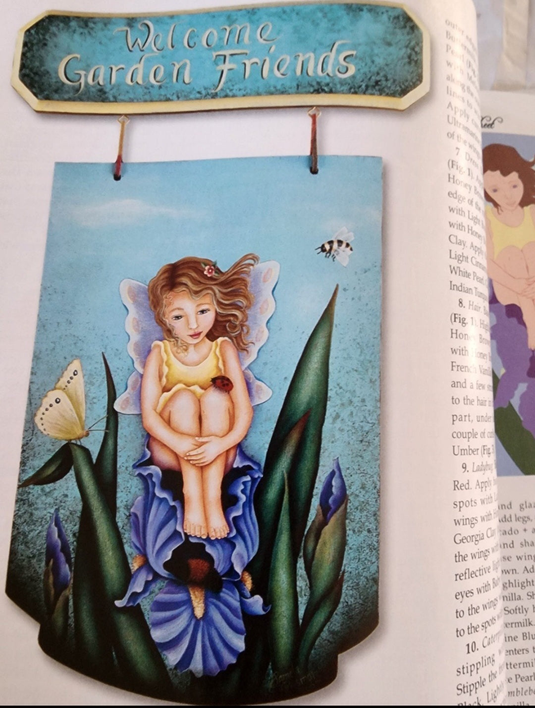 PaintWorks 25+ Artful designs for your home.  Fairies, birds flowers