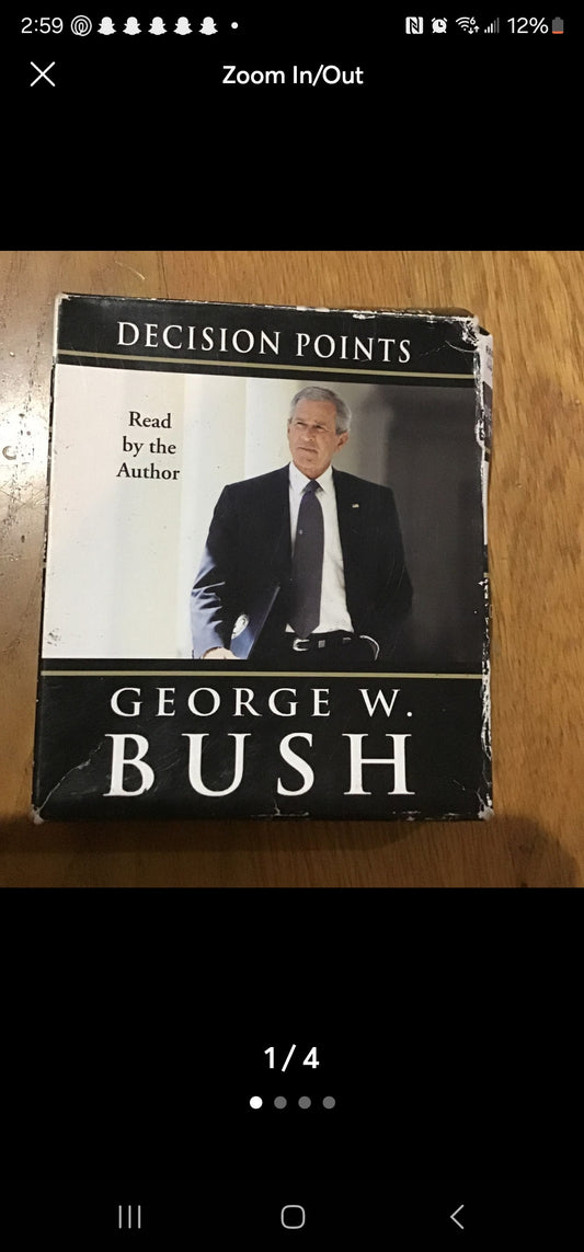 Decision Points George W Bush Audio Book 6 CD