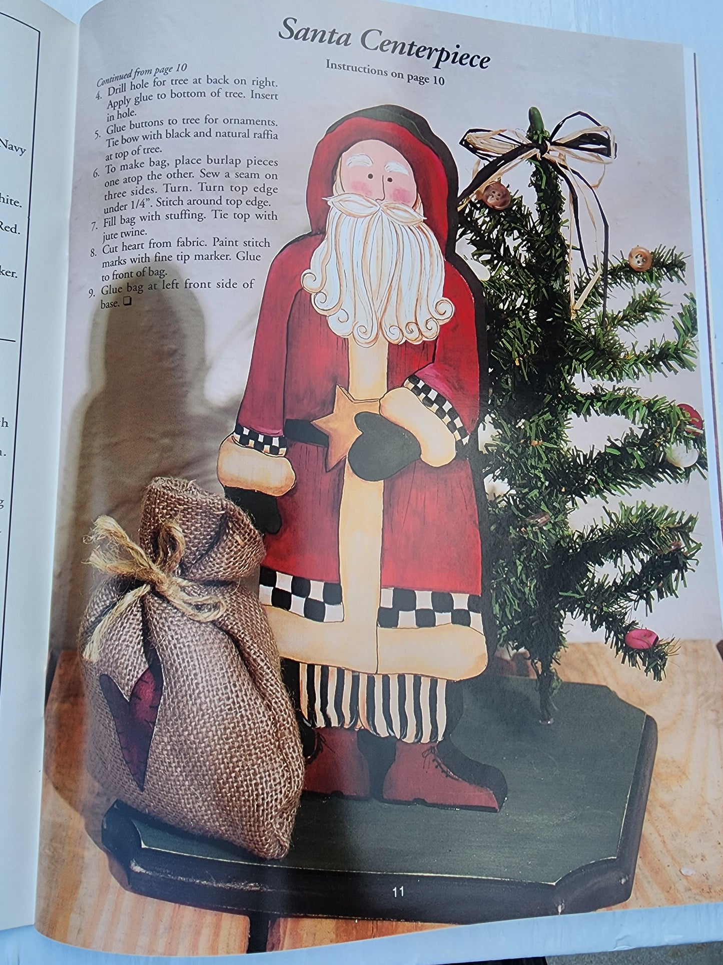 Painting For Christmas Homespun Holidays 19 Designs by Plaid craft paint book