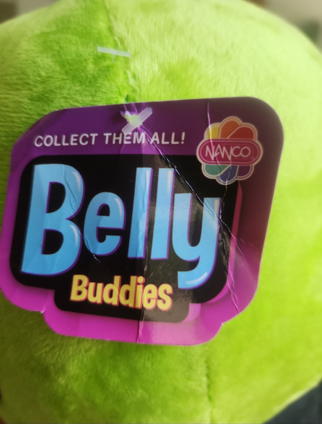 Nanco Belly Buddies Alien Plush Stuffed Animal Toy Space Extraterrestrial 13"