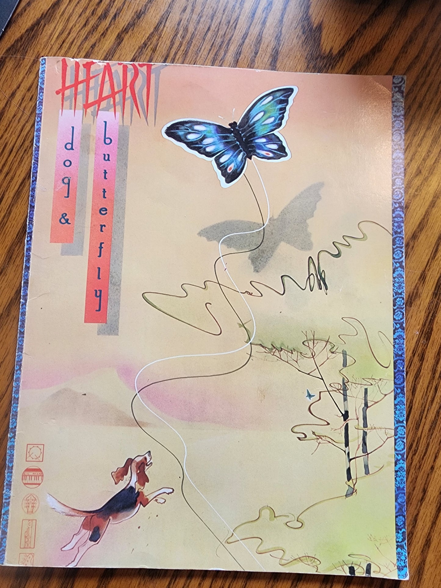 Heart Dog & Butterfly Music Piano Songbook 1979