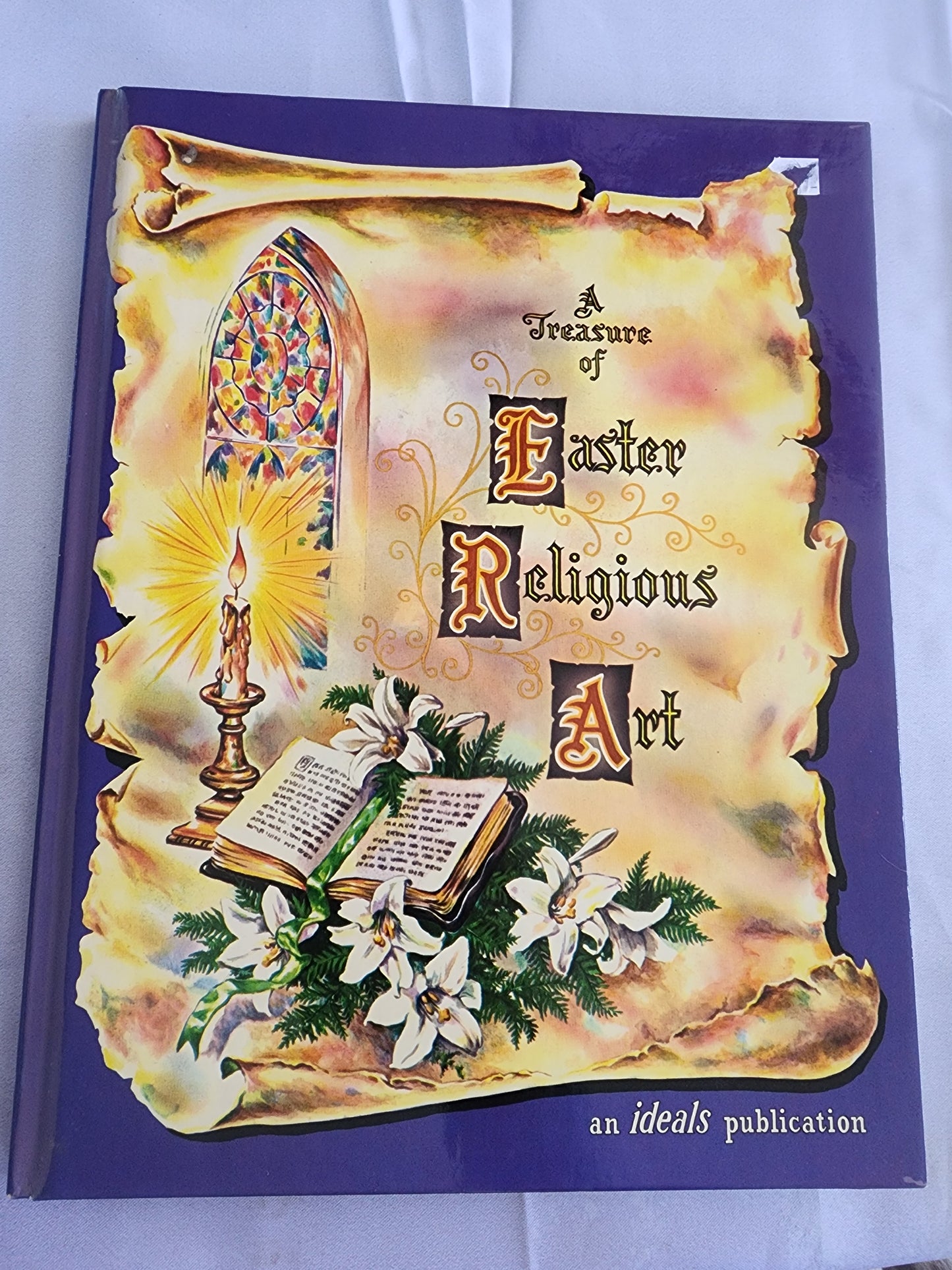 1962 A Treasure of Easter Religious Art. Ideal publication.hb Book