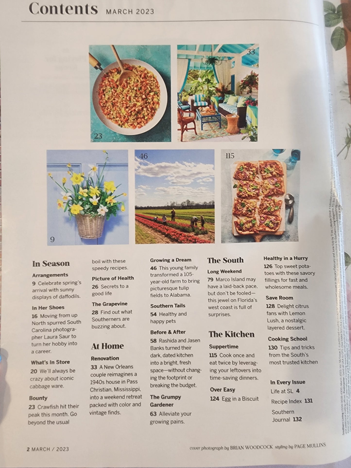 Southern Living Before & After. Better Homes & Gardens books March 2023 Spring Forwars