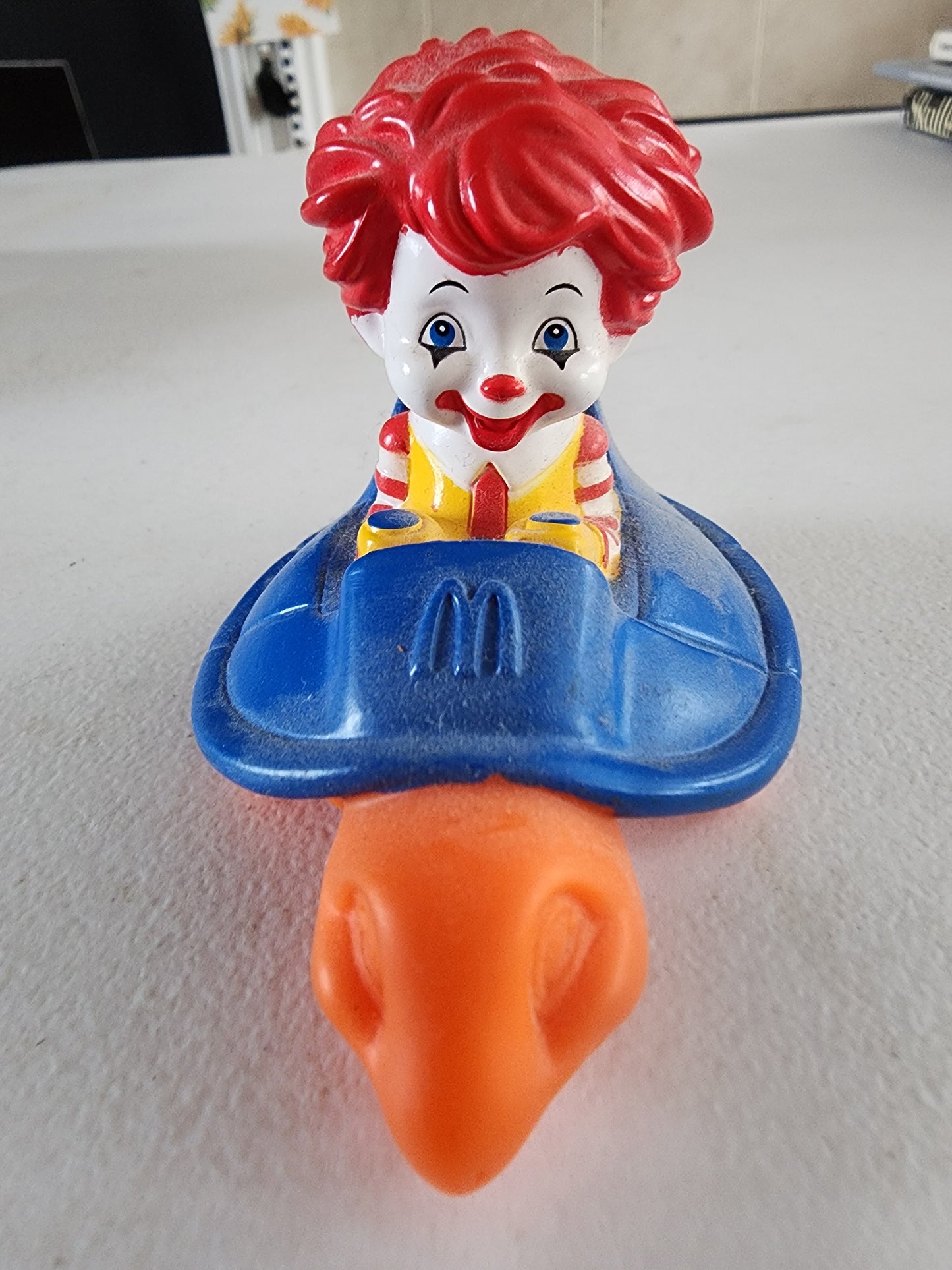McDonald's Happy Meal Toy Baby Ronald McDonald Riding Turtle Bath Toy 2010