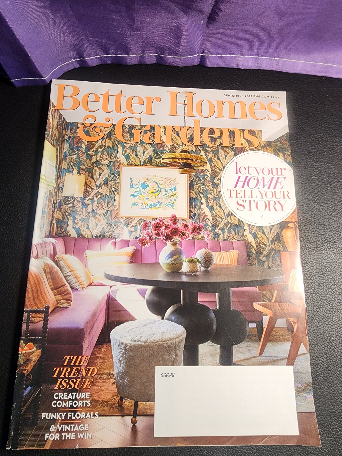 BETTER HOMES & GARDENS - September 2021- The Trend Issue - Creature Comforts