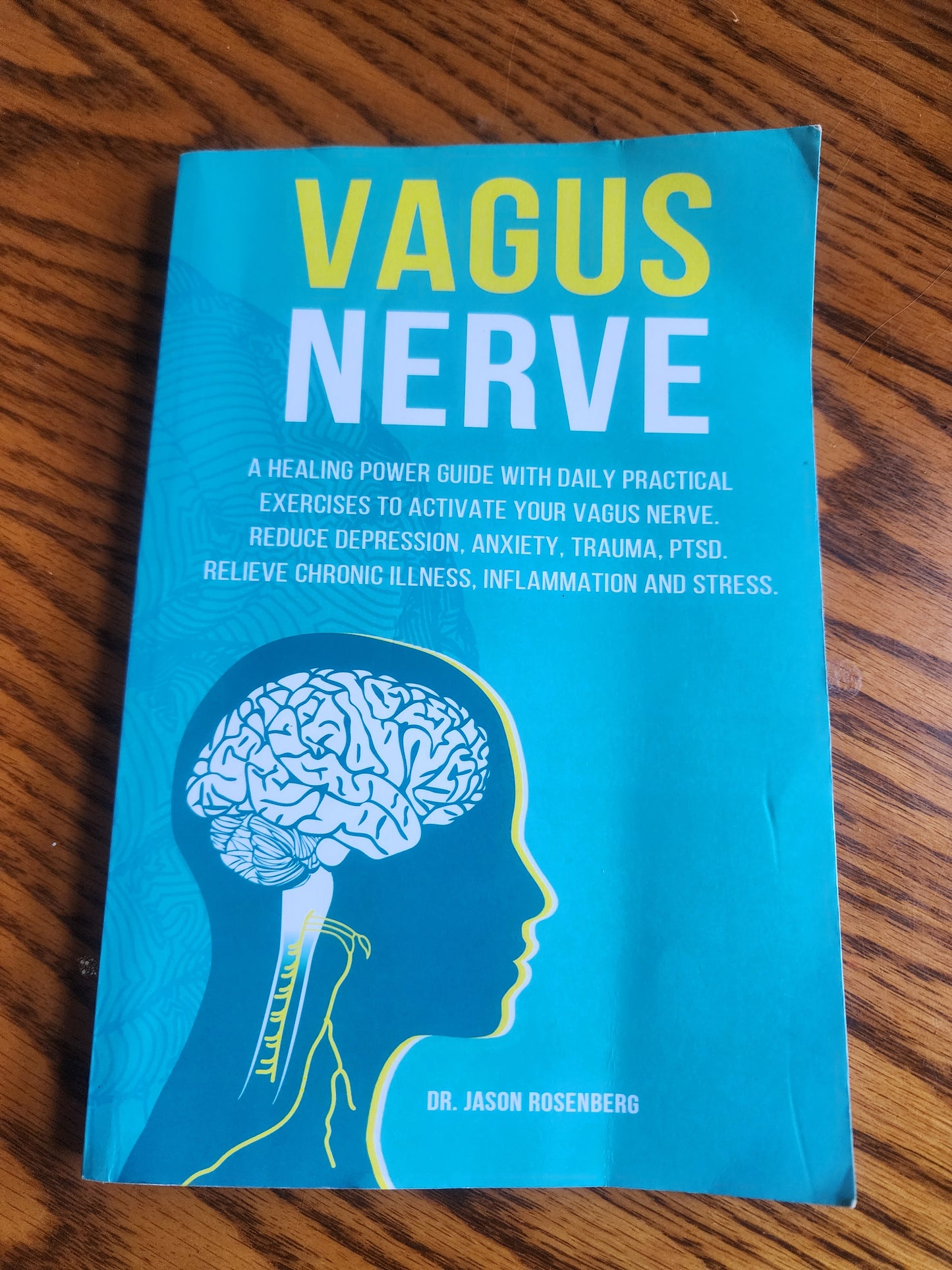 Vagus Nerve: A healing power guide with daily practical exercises to activate your vagus nerve" by Dr. Jason Rosenberg. Softcover Book