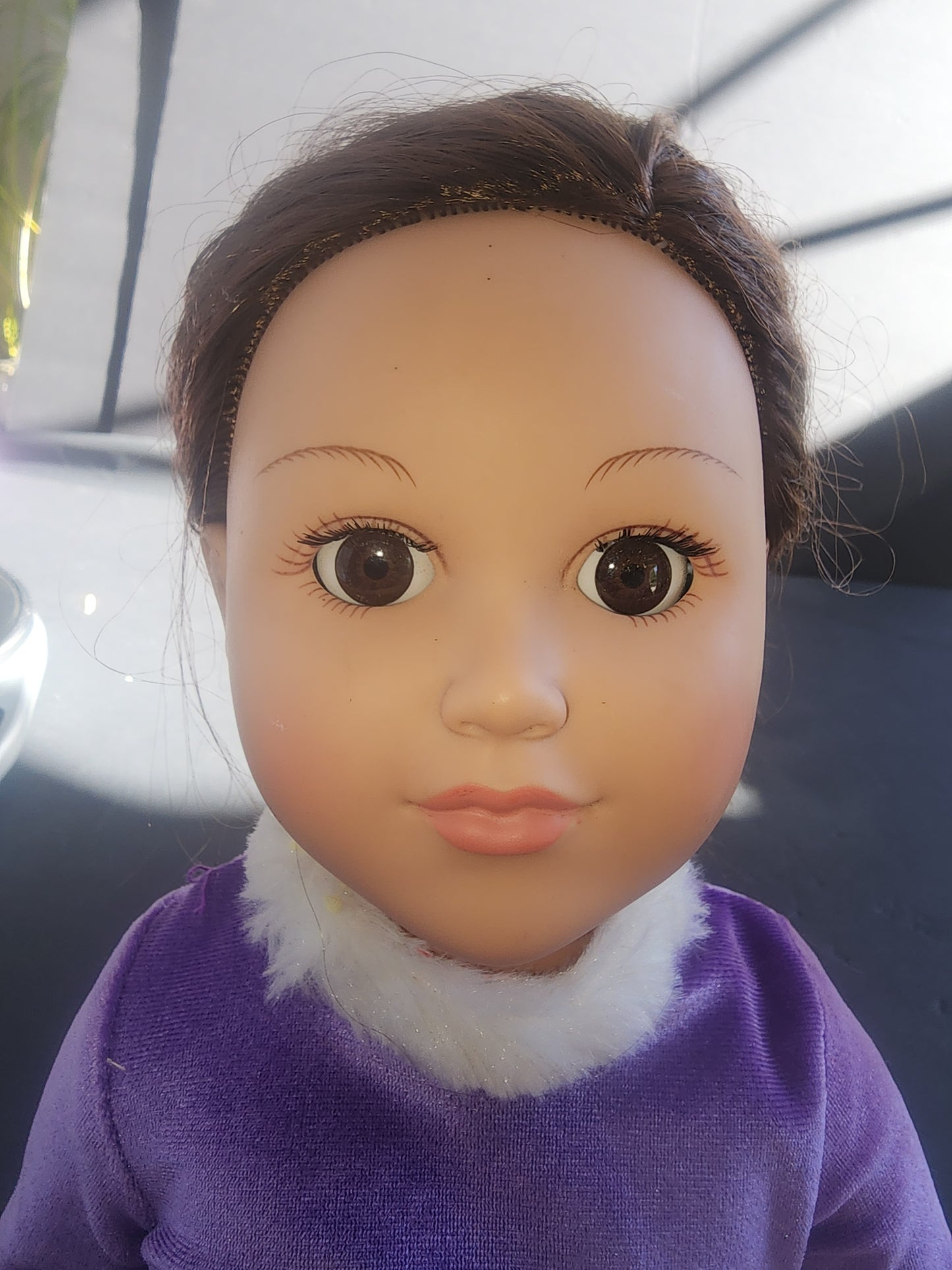 MY LIFE AS 2013 Cititoy 18” Doll Brown Hair Brown Eyes open close Poseable