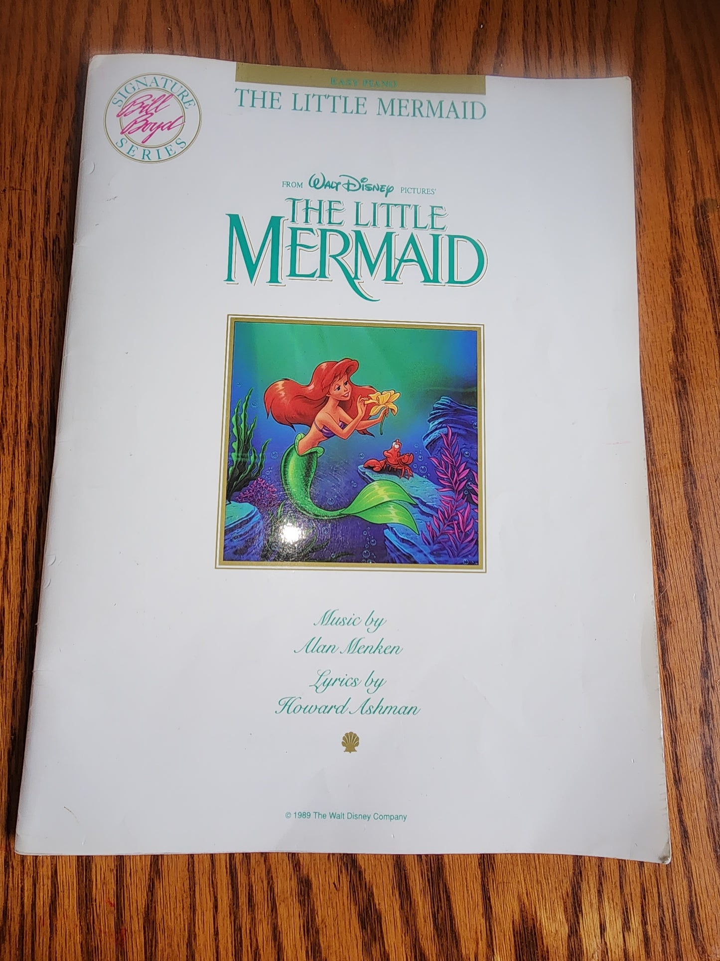 The Little Mermaid Piano Vocal Guitar Songbook | Disney Matching Folio softcover
