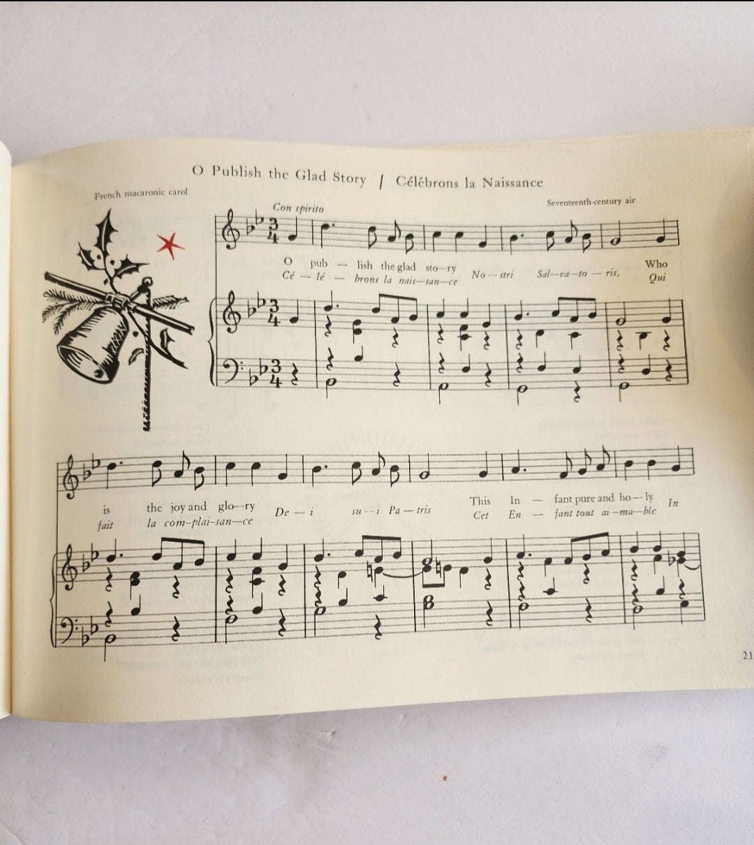 Vintage 1950 The Trapp Family Book of Christmas Songs Sheet Music Hardcover