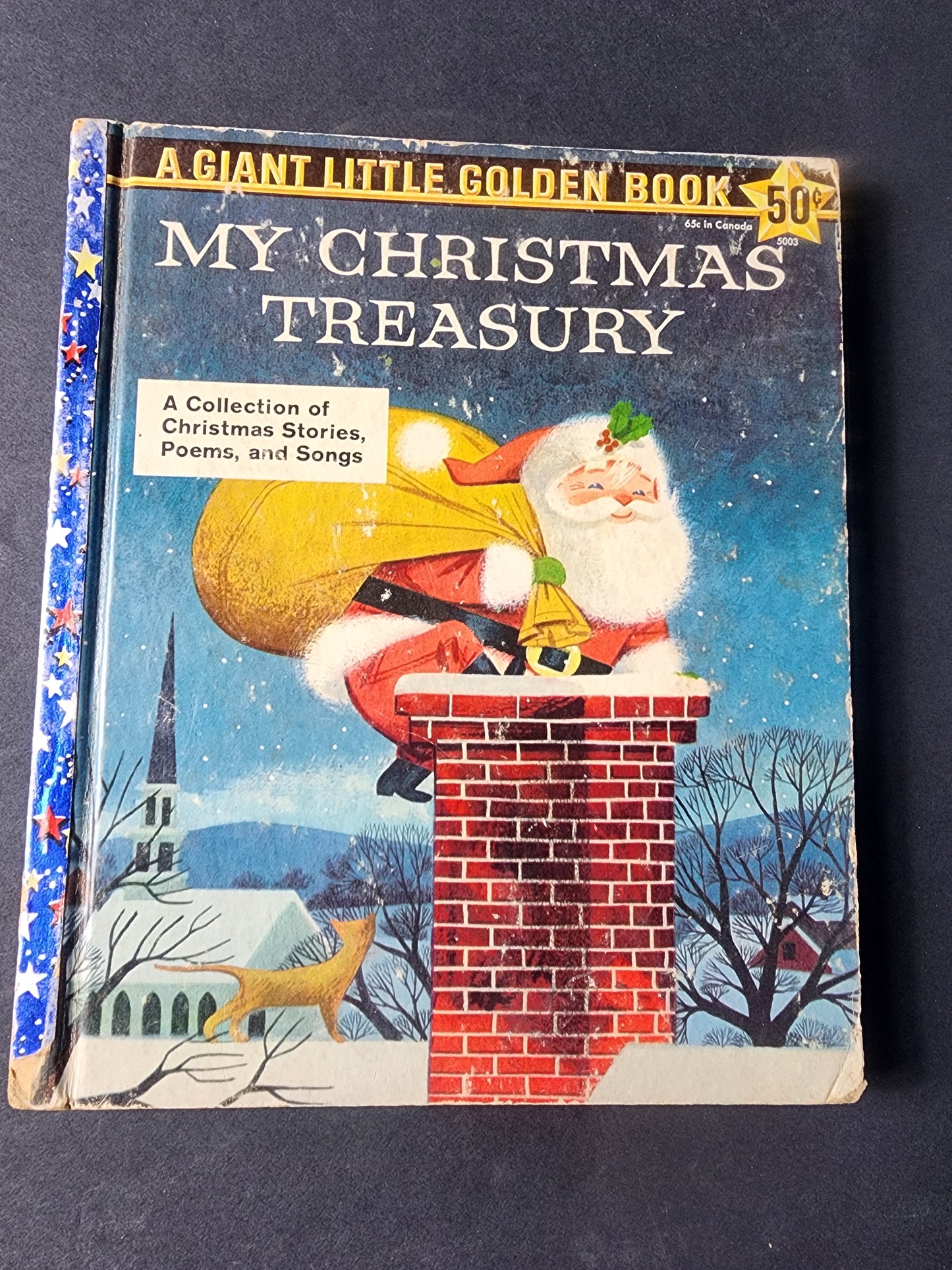 My Christmas Treasury" is a classic Little Golden Book published in 1957 by Golden Books. A Giant little Golden book