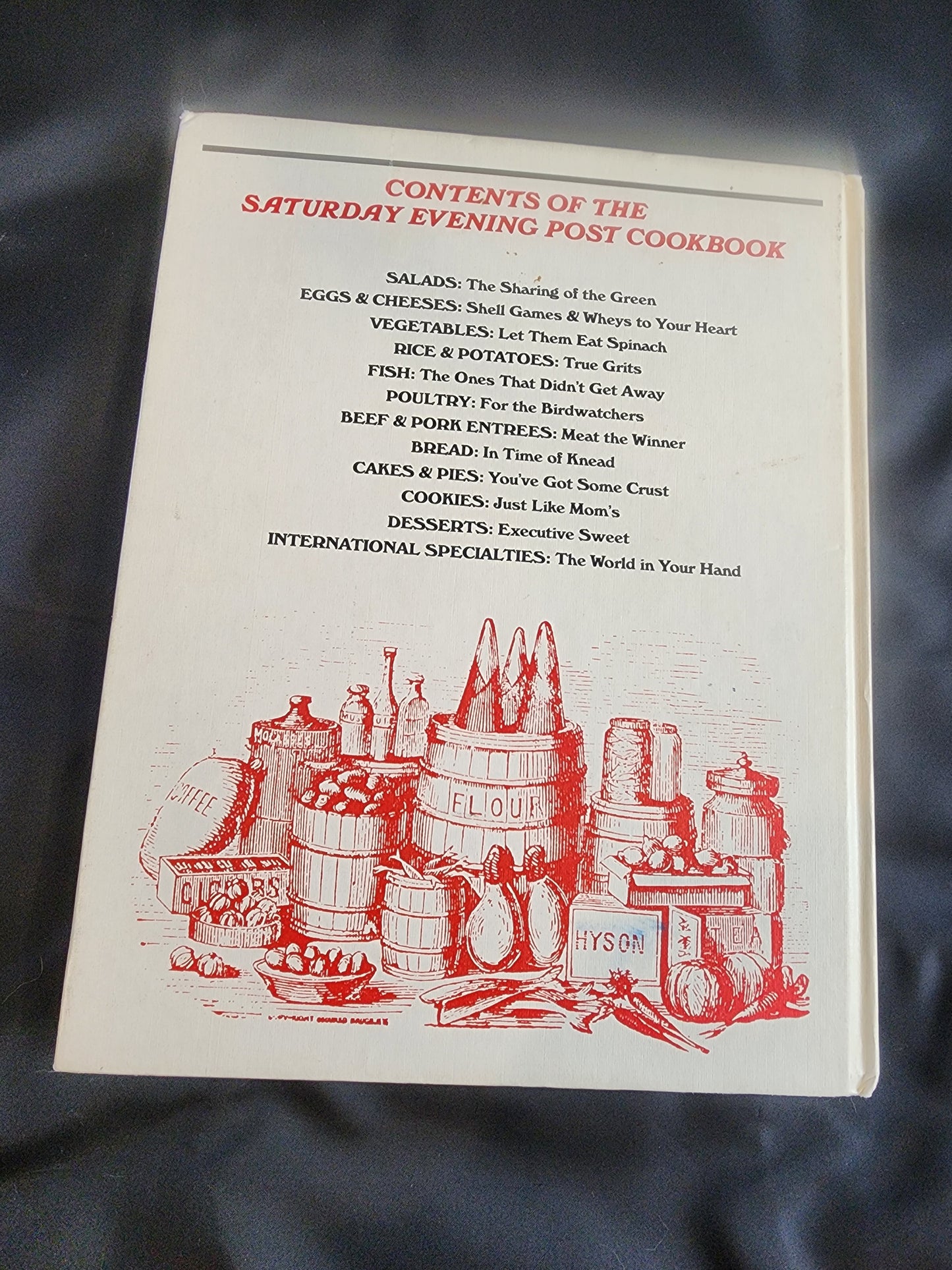 Saturday Evening Post Family Cookbook HB Book 1975