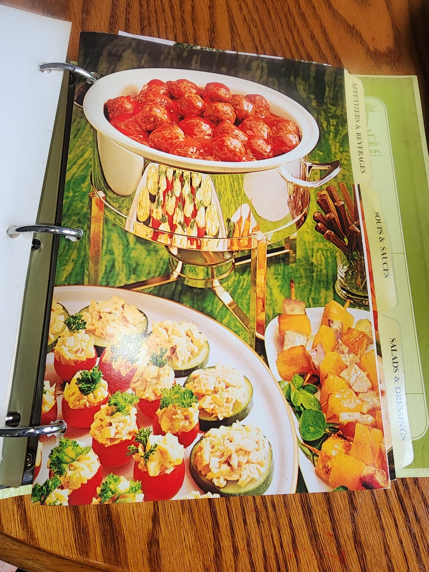 Good Vintage Del Monte Cookbook First Printing May 1972.  Spiral Bound.