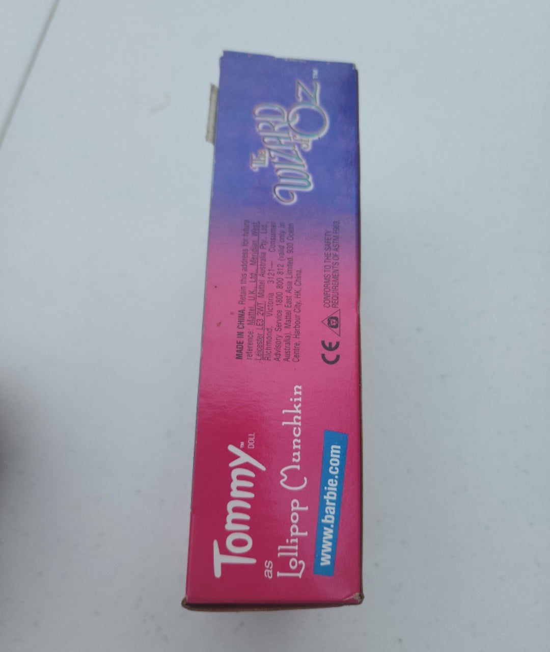 2 Wizard of Oz Tommy as Lollipop Munchkin - Collector Edition - NIB