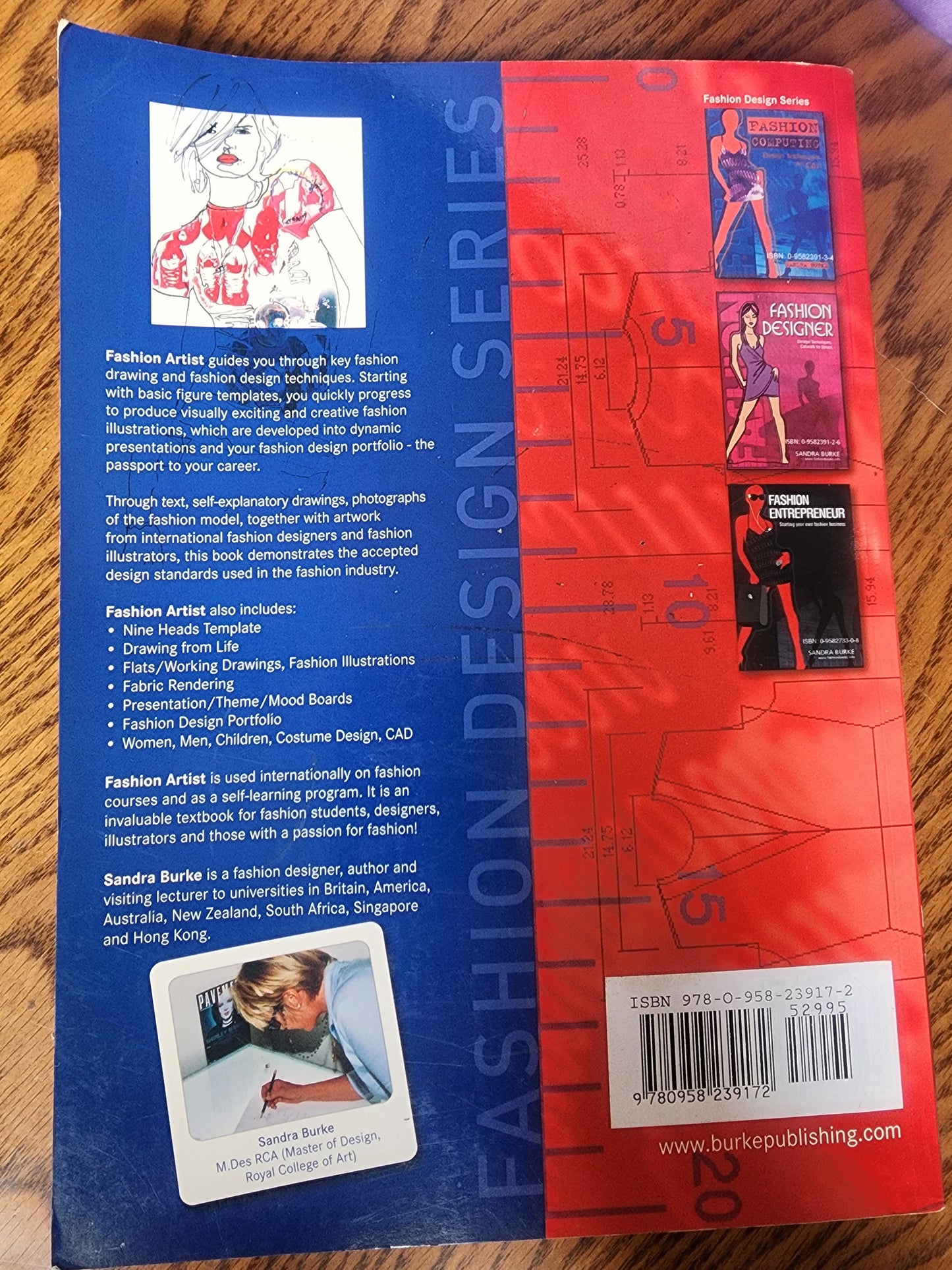 Fashion Artist, Drawing Techniques to Portfolio Presentation, 2nd Ed, 2008 book