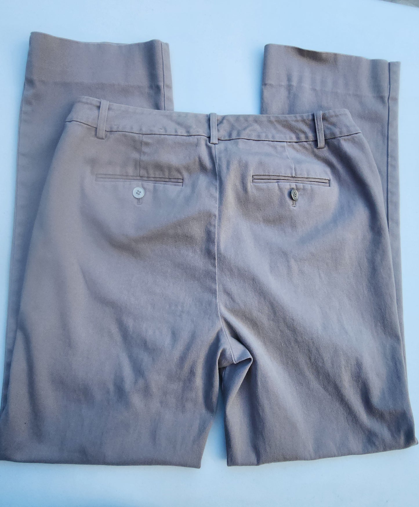 Women's Tan Pants Peck & Peck size 8