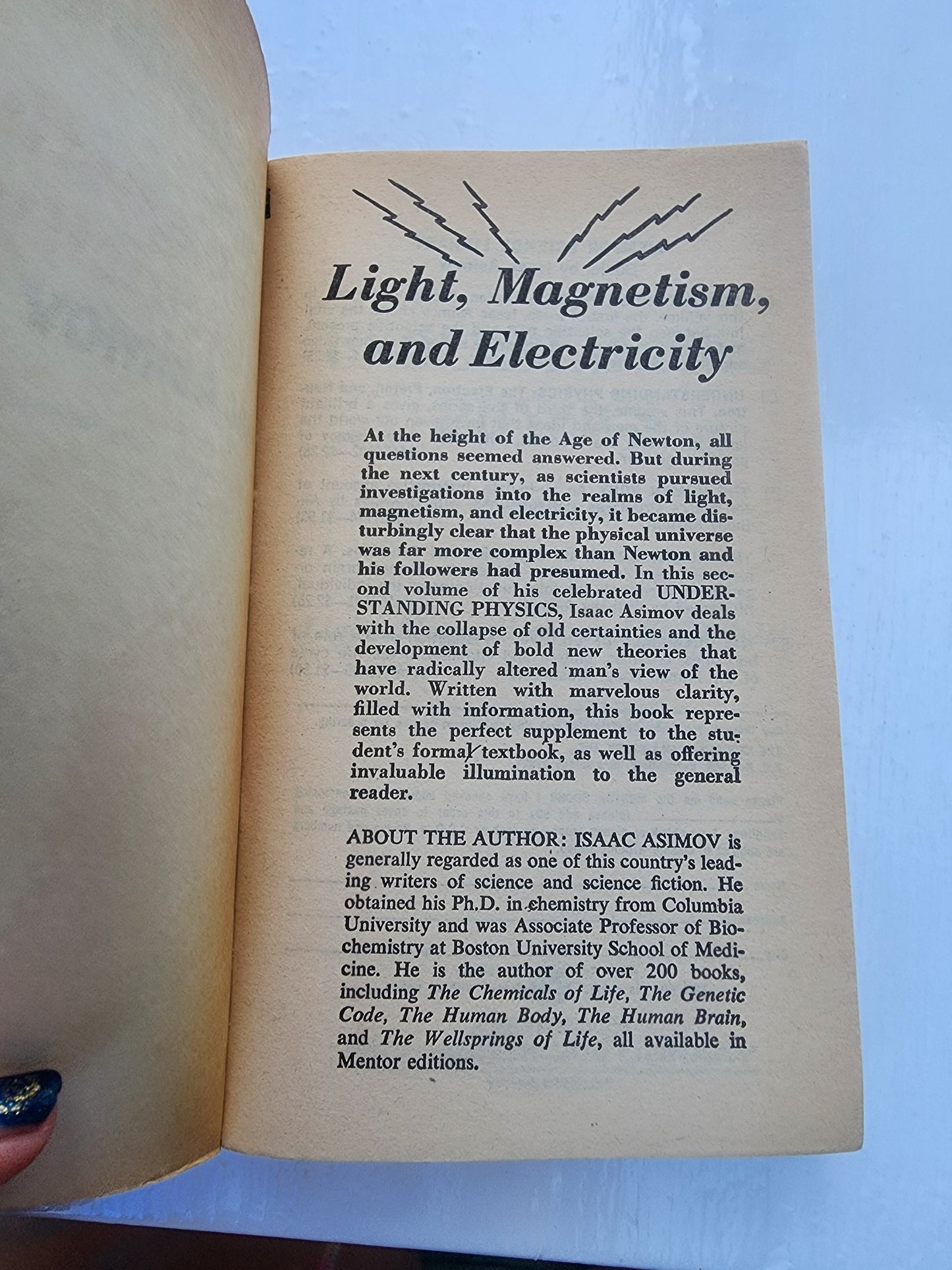 Understanding Physics: Volume 2: Light, Magnetism, and Electricity Isaac Asimov