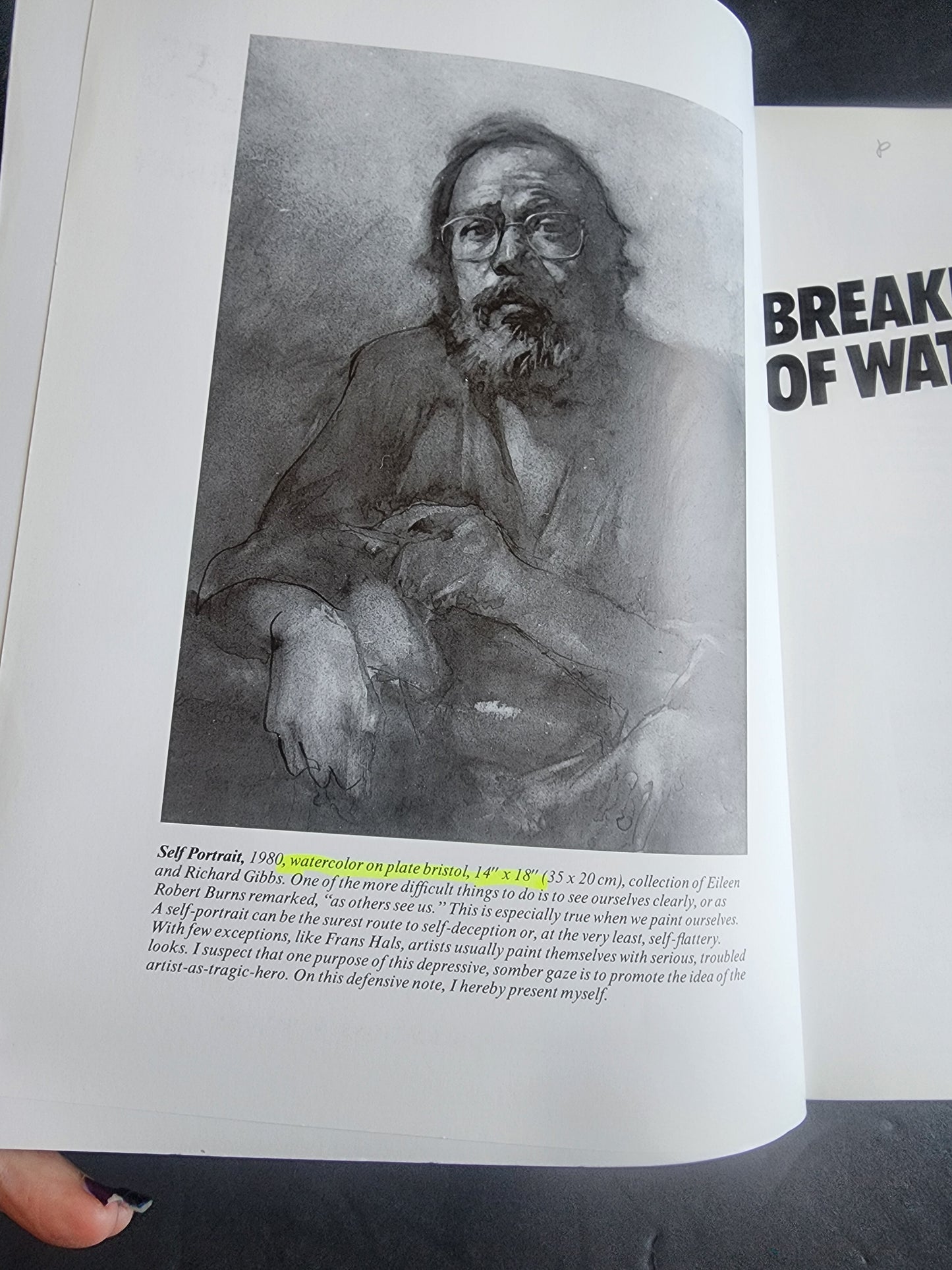 Breaking the Rules of Watercolor Burt Silverman paperback book i