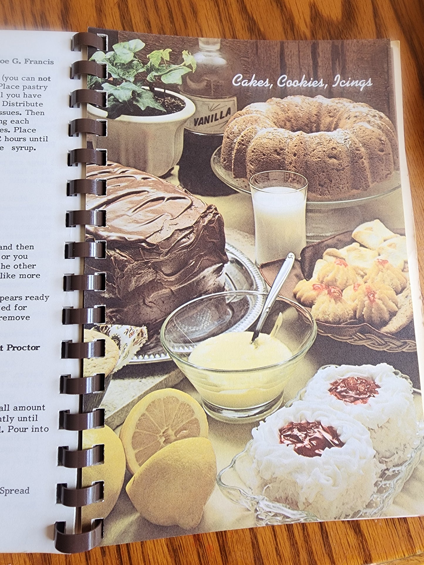 Vintage Assembly of God Church Cookbook in Mt. Juliet, Tn. 1983 Favorite Recipes
