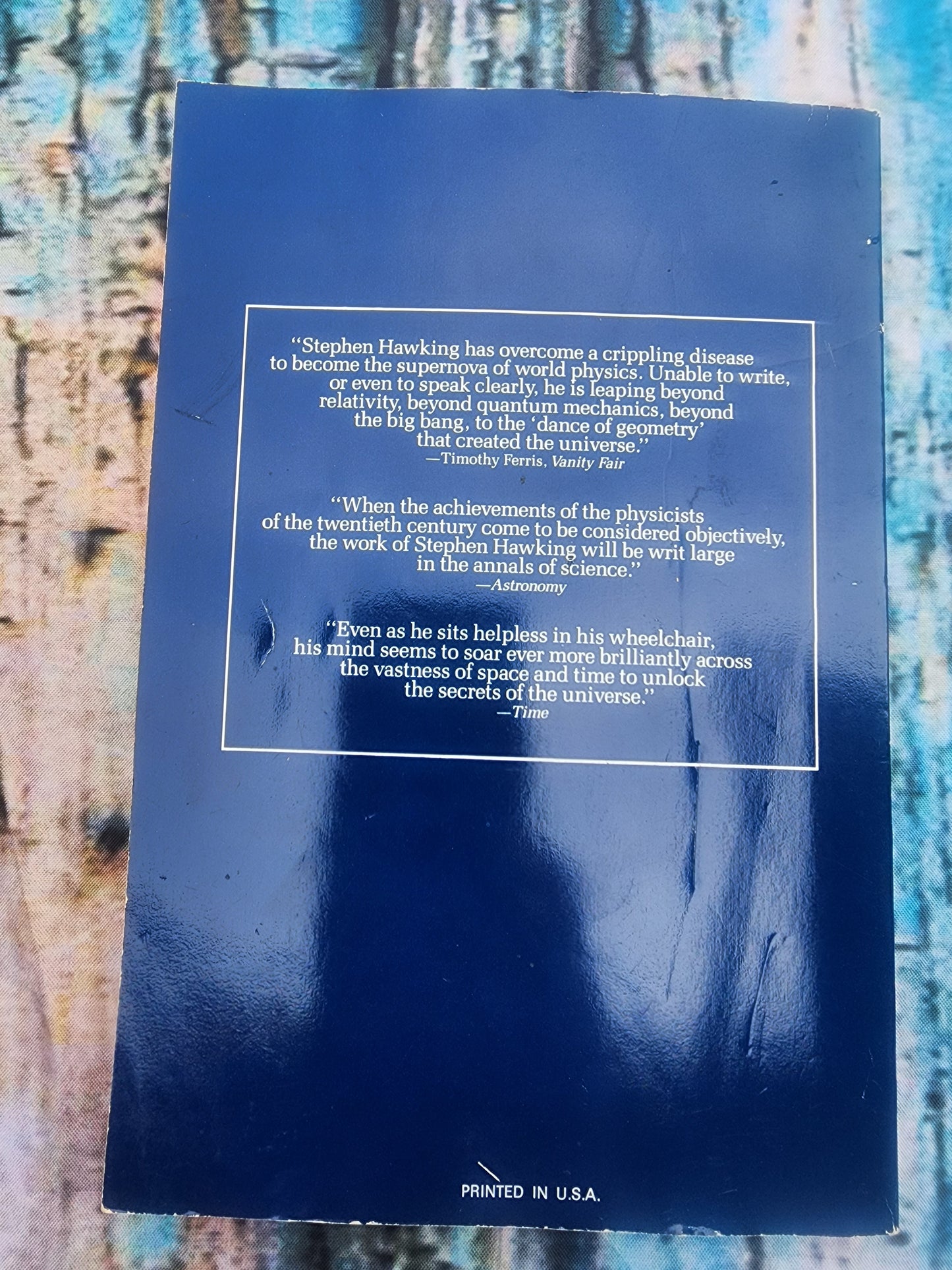 A Brief History Of Time : From The Big Bang To Black Holes by Stephen W. Hawking book