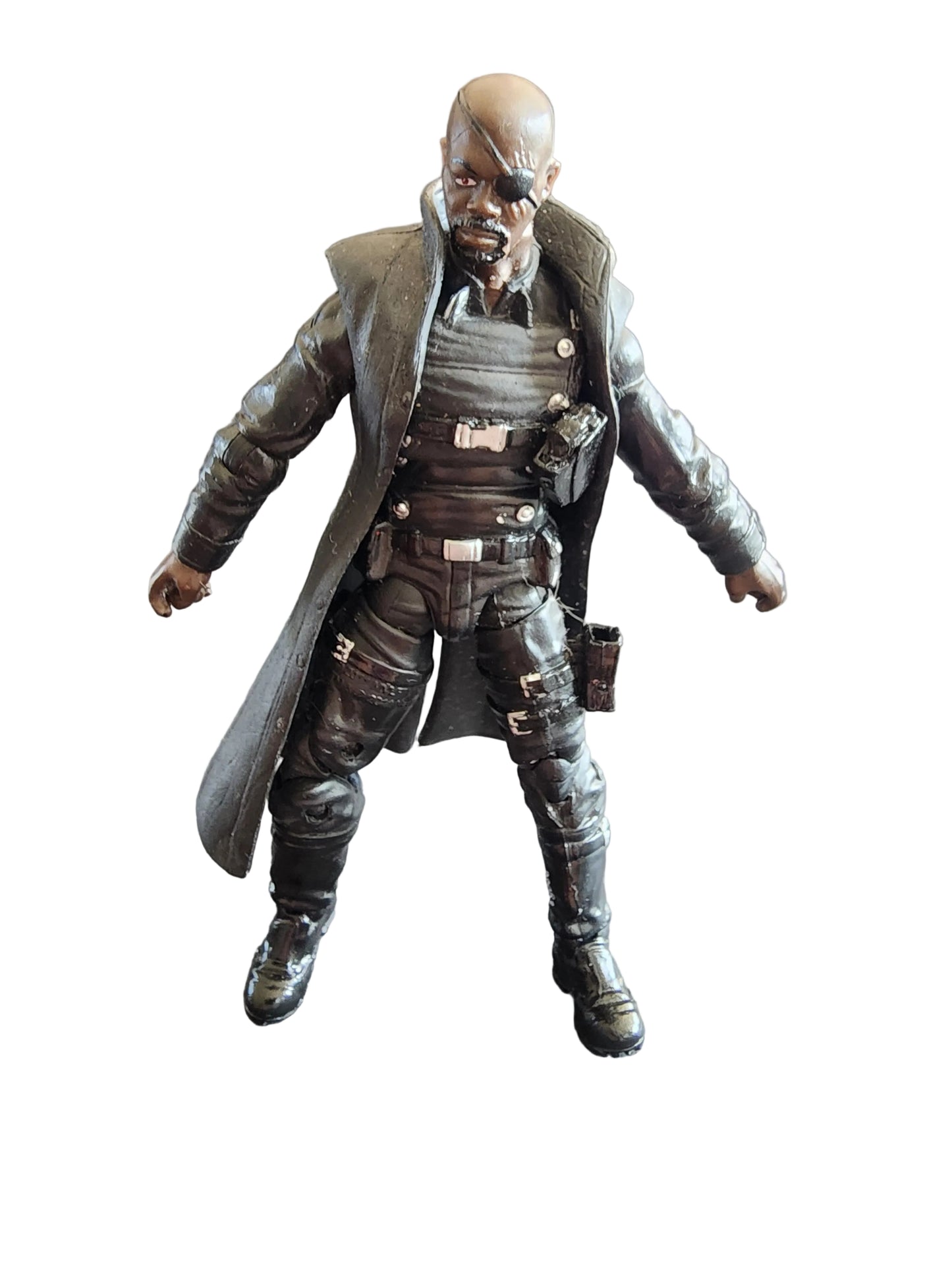 Hasbro 2011 Avengers Marvel Nick Fury 4” Loose Action Figure