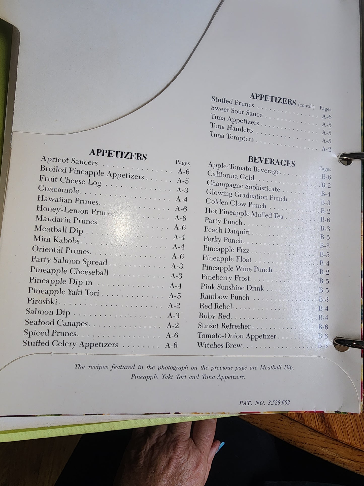 Good Vintage Del Monte Cookbook First Printing May 1972.  Spiral Bound.