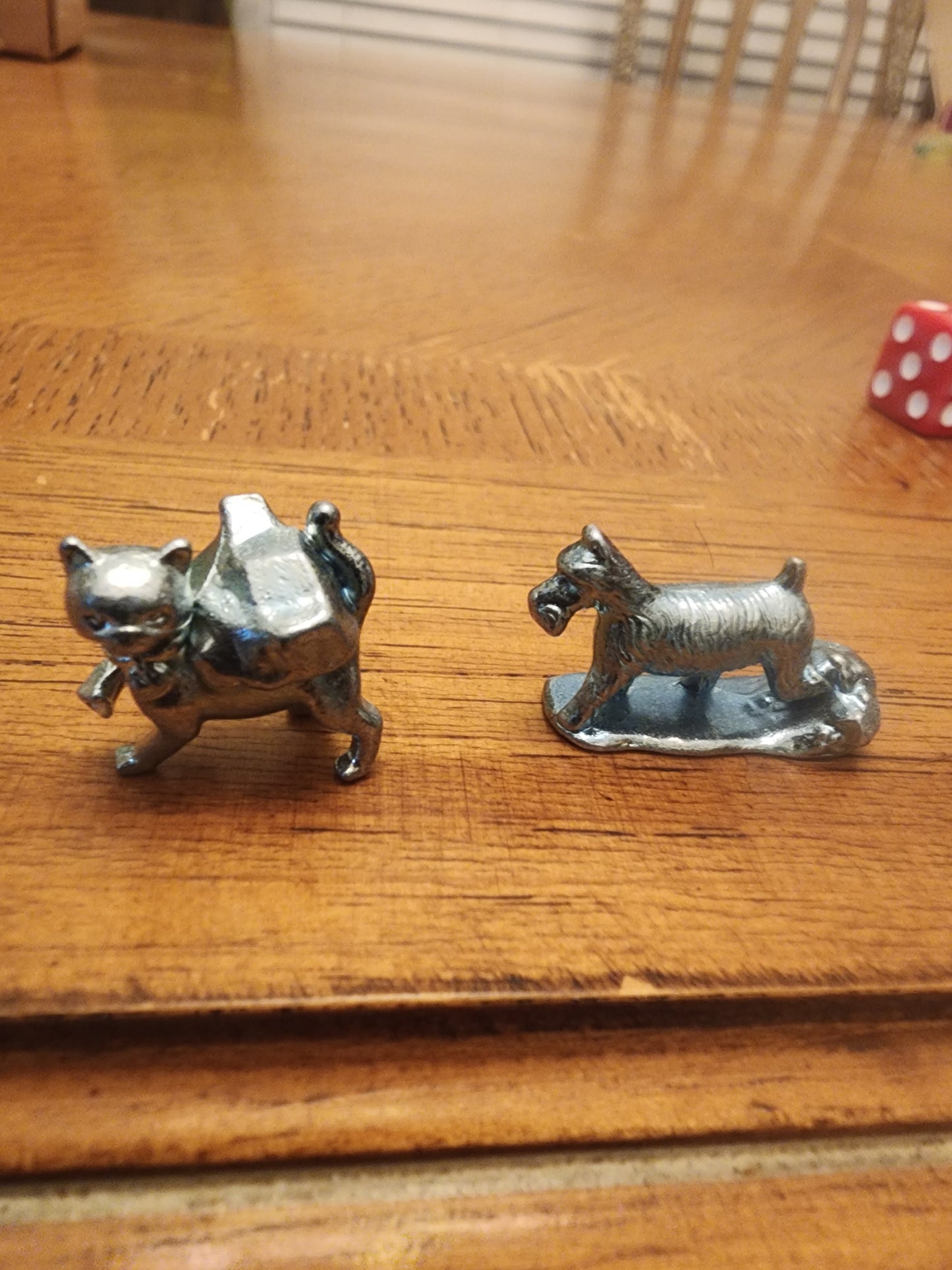 Monopoly Cheaters Edition Replacement Pieces  6 Game Tokens/Movers + 2 Dice 2017