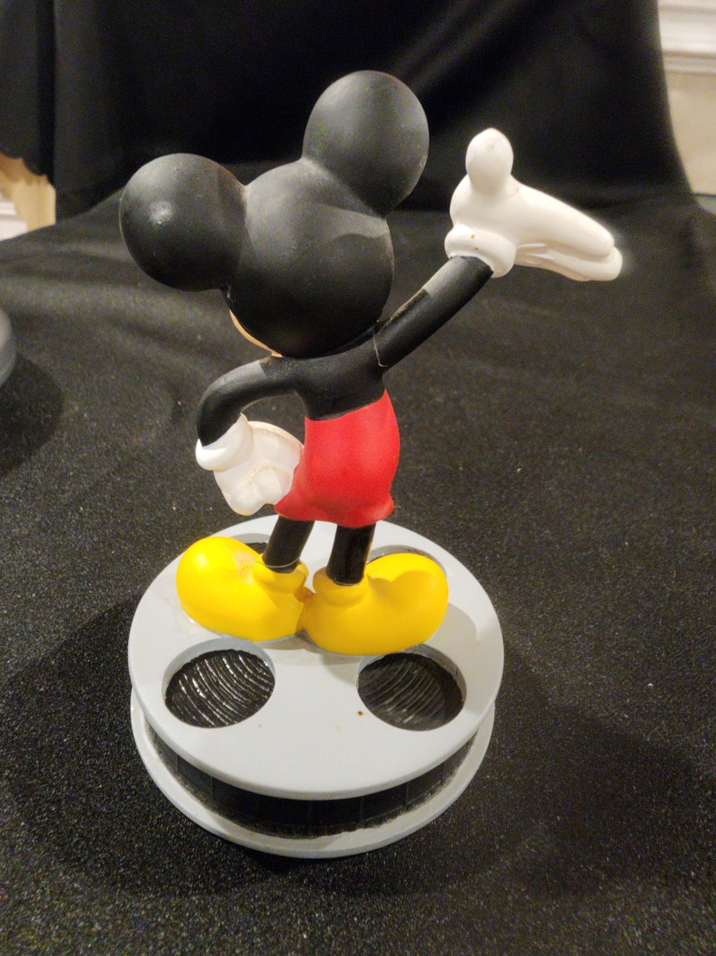 Disney Mickey Mouse on Movie Film Reel Statue Figurine 1999 Applause