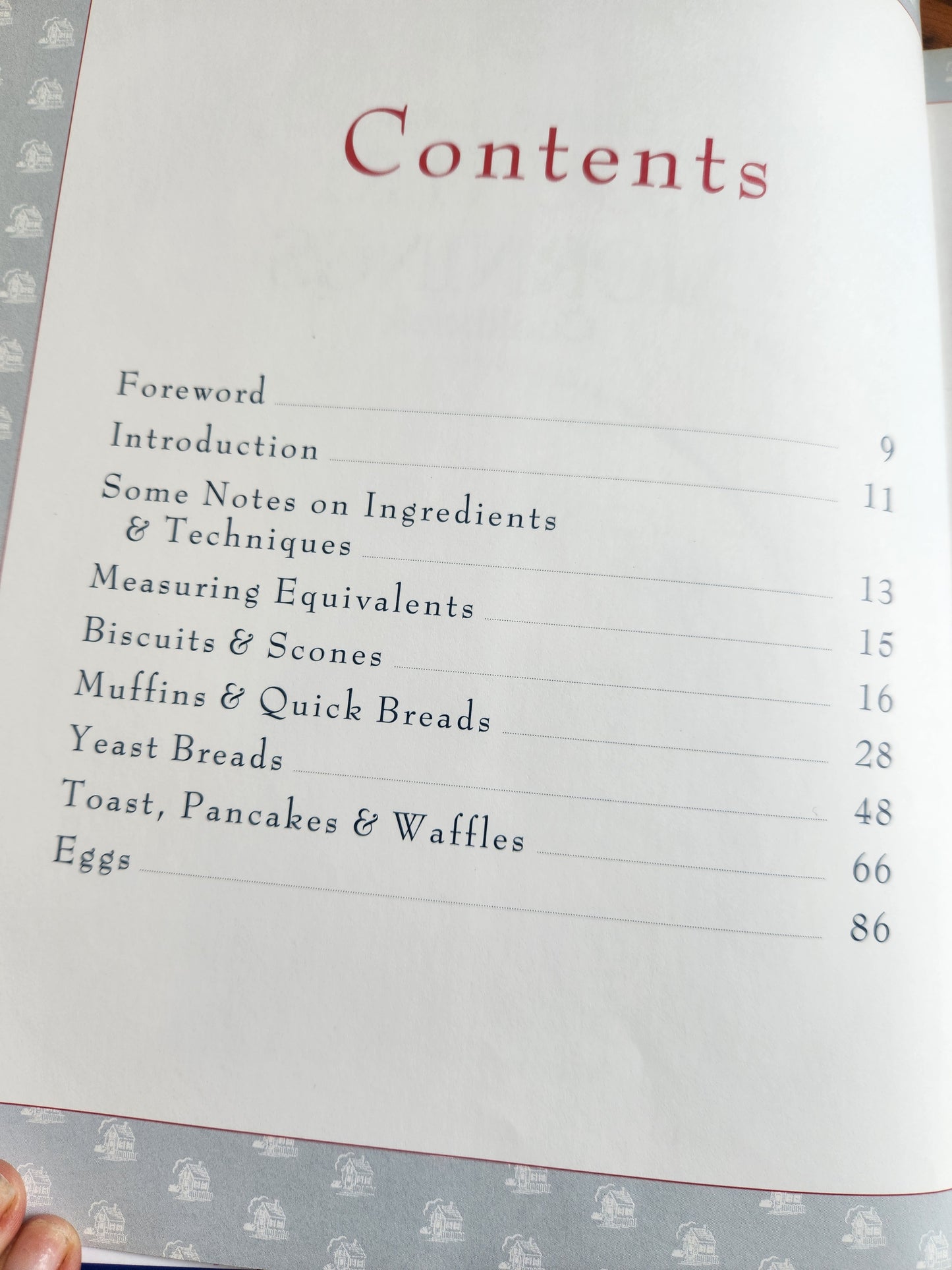 Country Living Country Mornings Cookbook Breakfast Recipes Lucy Wing Hardcover