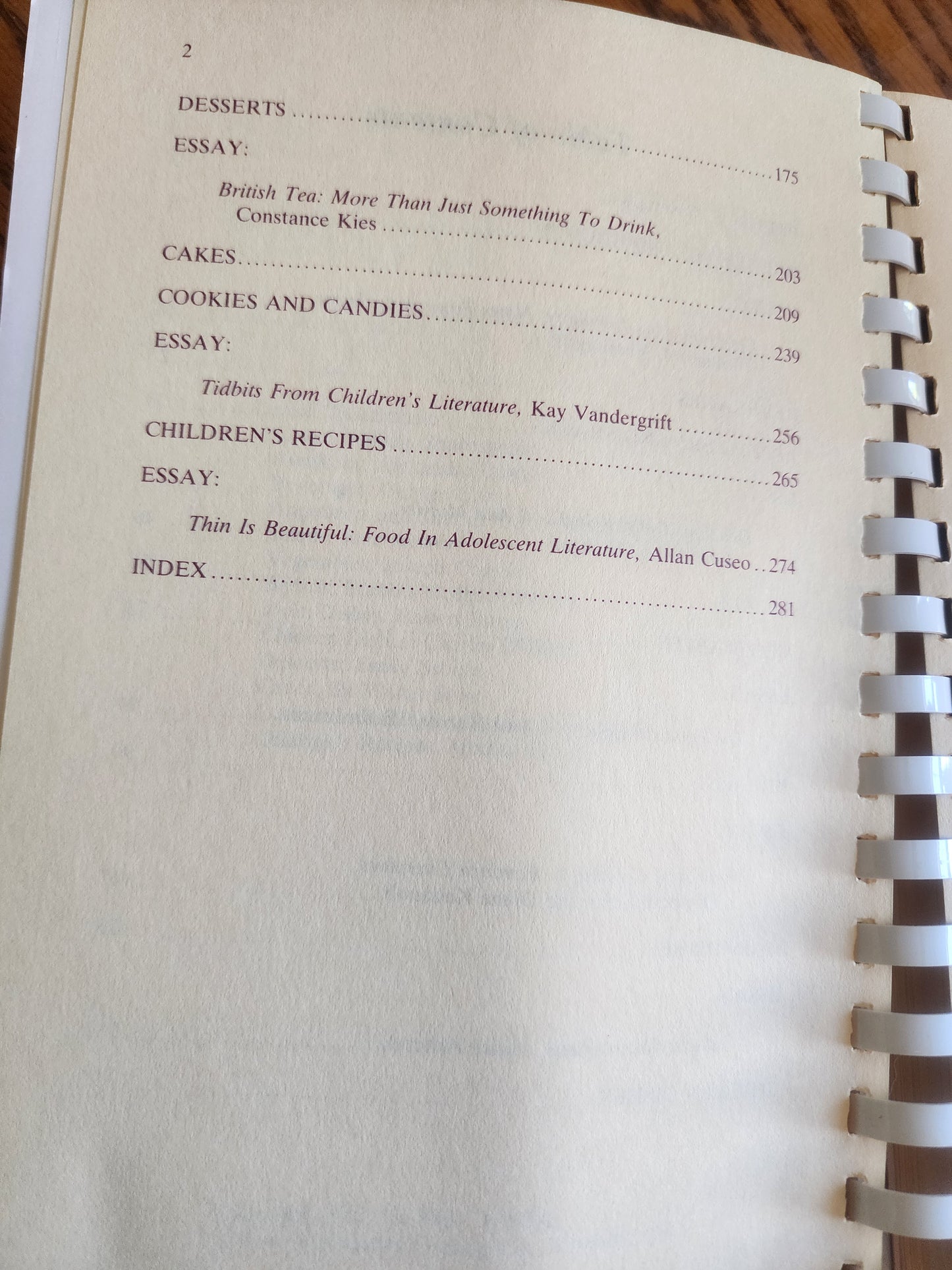 The Literary Allusions Cookbook.Author/Organization: Women's National Book Assoc