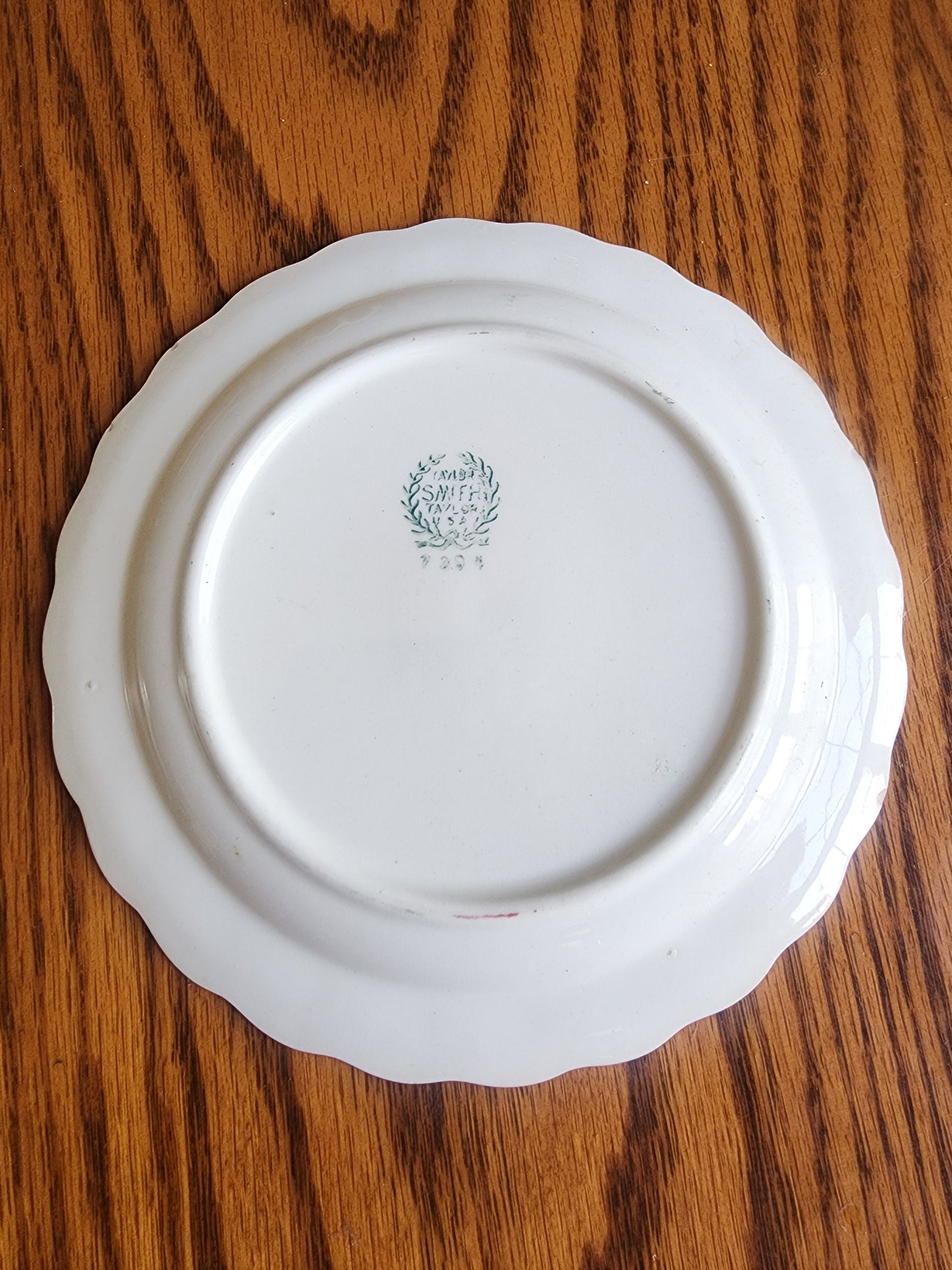 Taylor, Smith & Taylor (TS&T)  desert plate in the sought-after Pink Castle