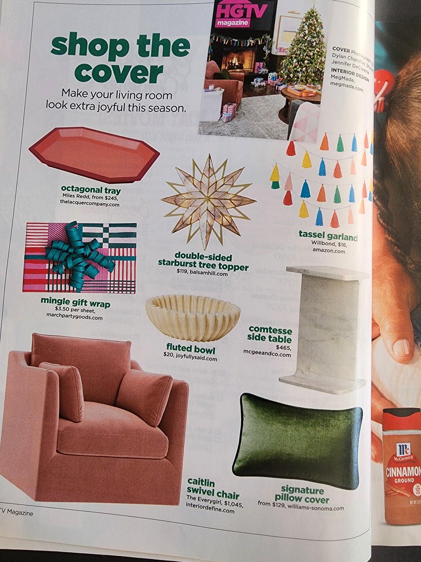 HGTV MAGAZINE - HOLIDAY BEST - NOV/DEC 2024 FESTIVE IDEAS, FIREPLACE, DECORATE