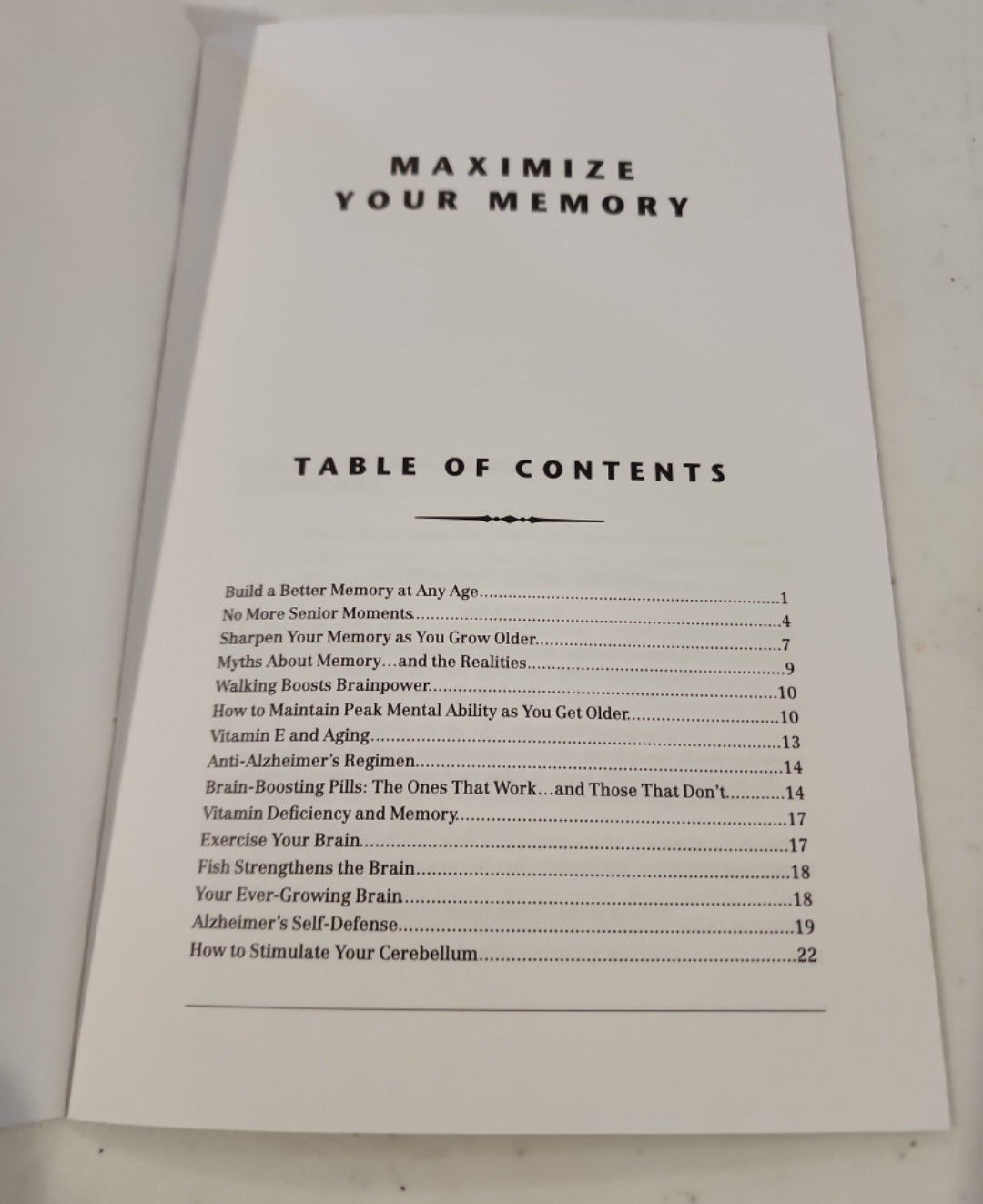 Ultimate Antiaging Secrets & Maximaze Your Memory