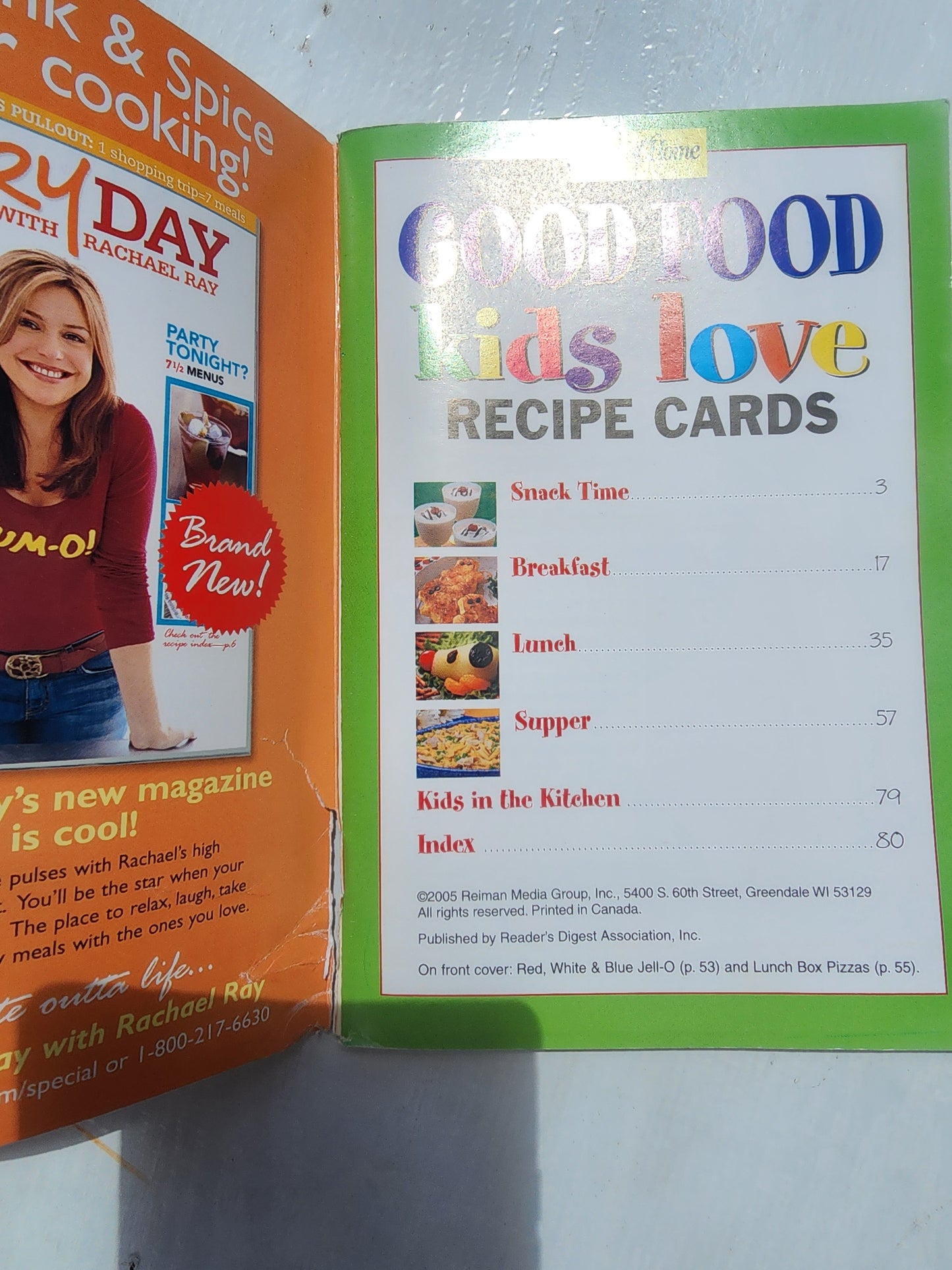 Cook Books: Lost Art of Pie Making & Good Food Kids Love Recipe Cards