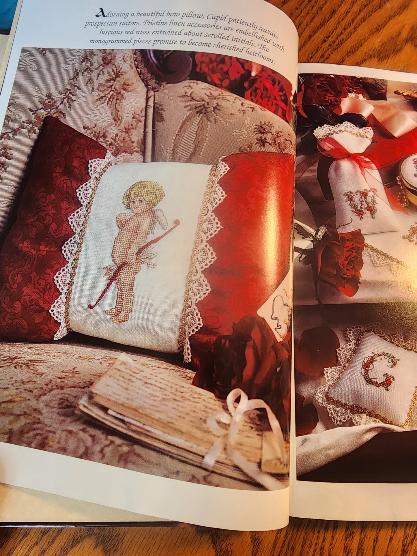 Leisure Arts Book HOLIDAY REVERIE Cross Stitch Pattern Book Halloween Christmas